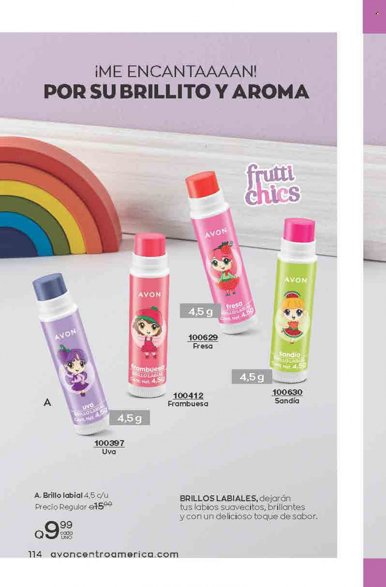 Catálogo Avon. Página 114