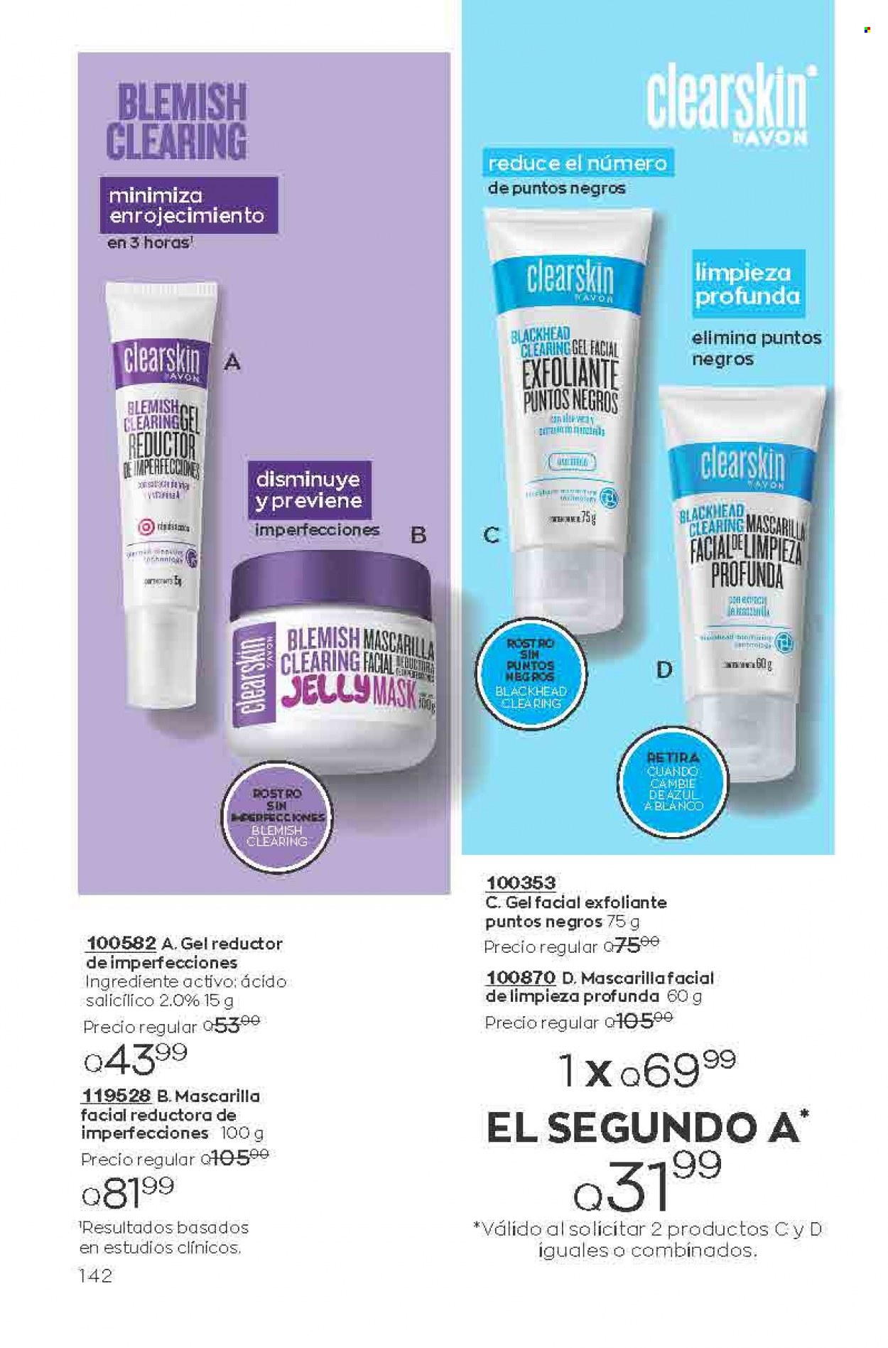 Catálogo Avon. Página 142