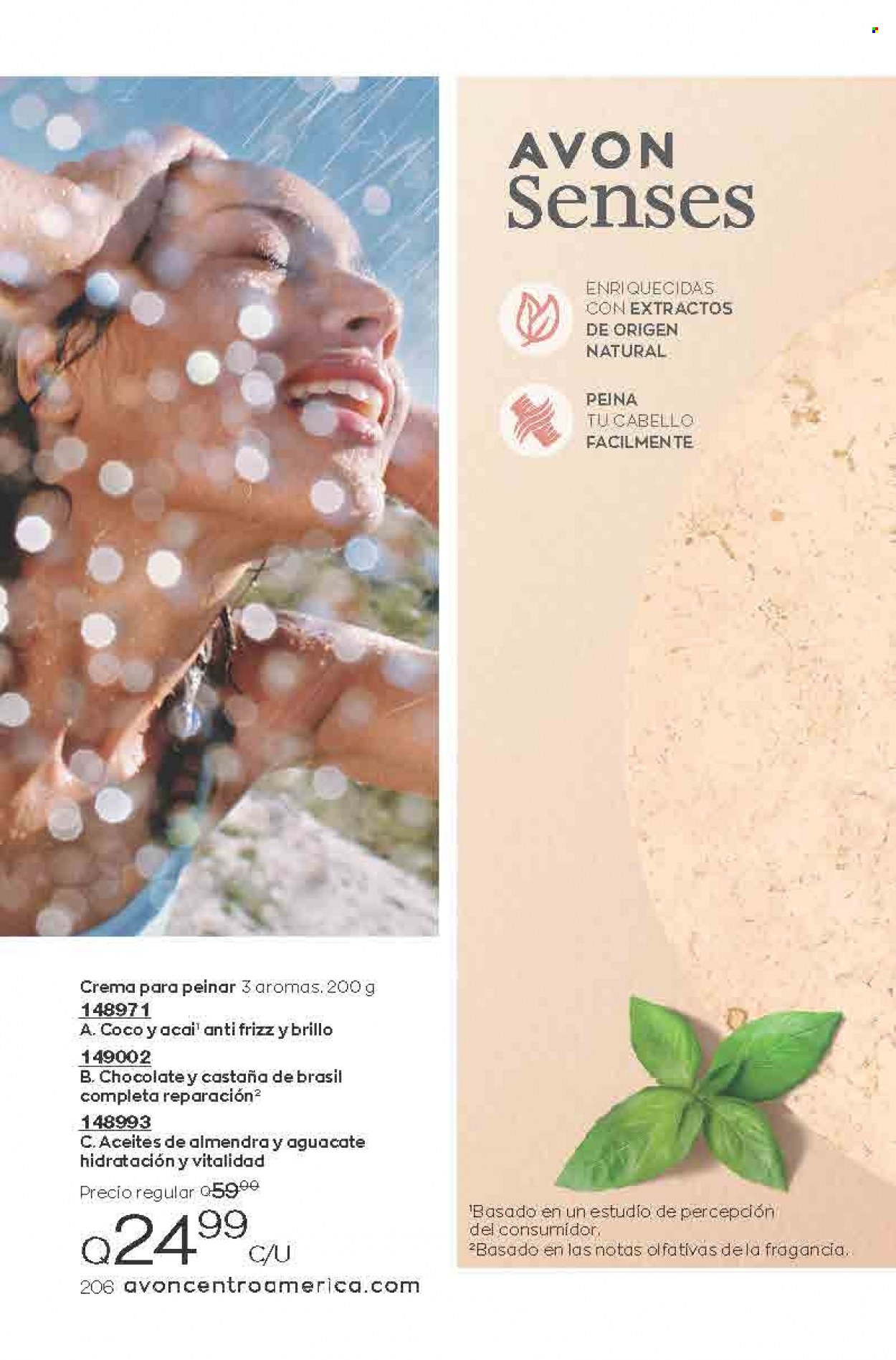 Catálogo Avon. Página 206