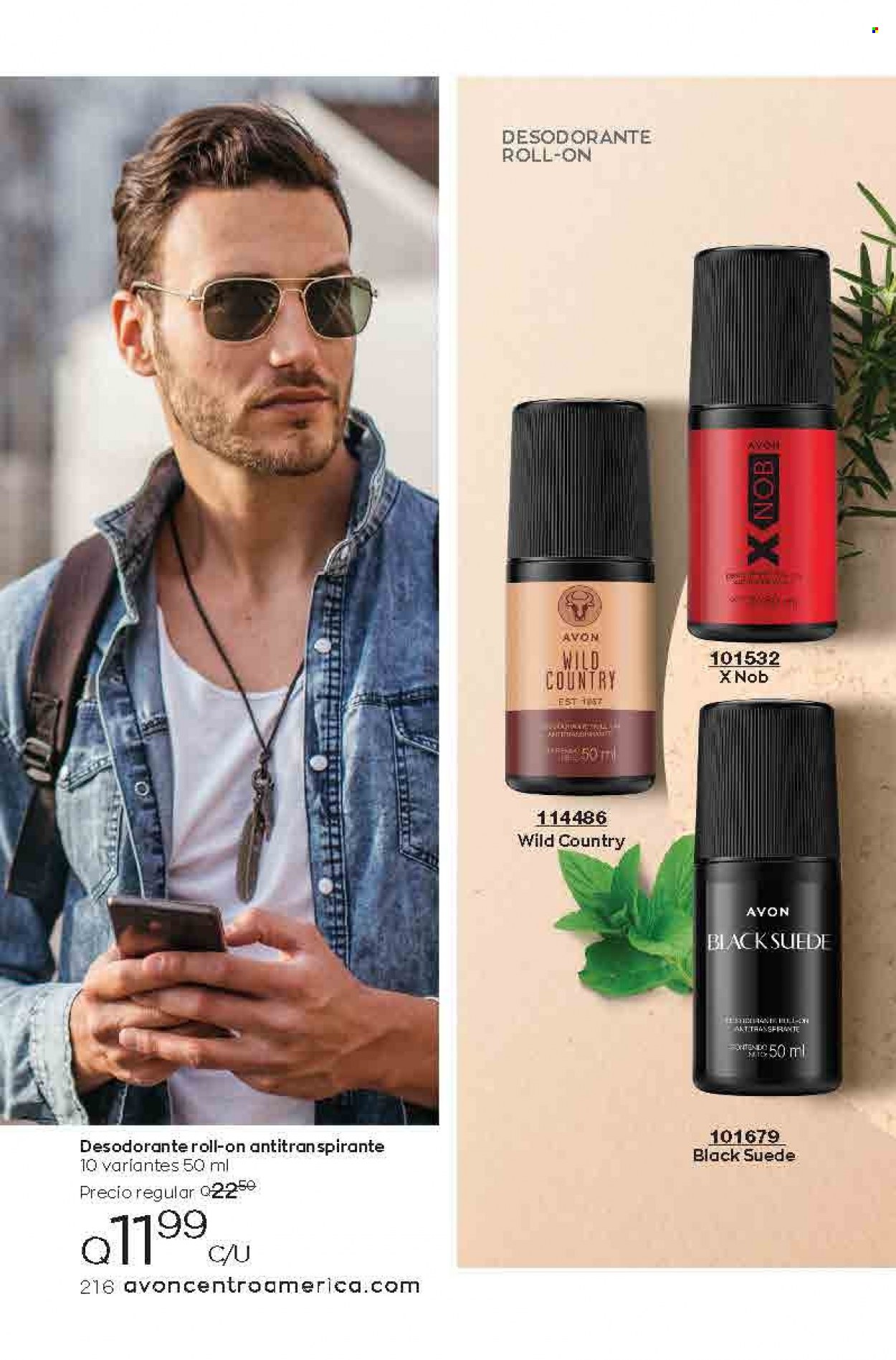 Catálogo Avon. Página 216