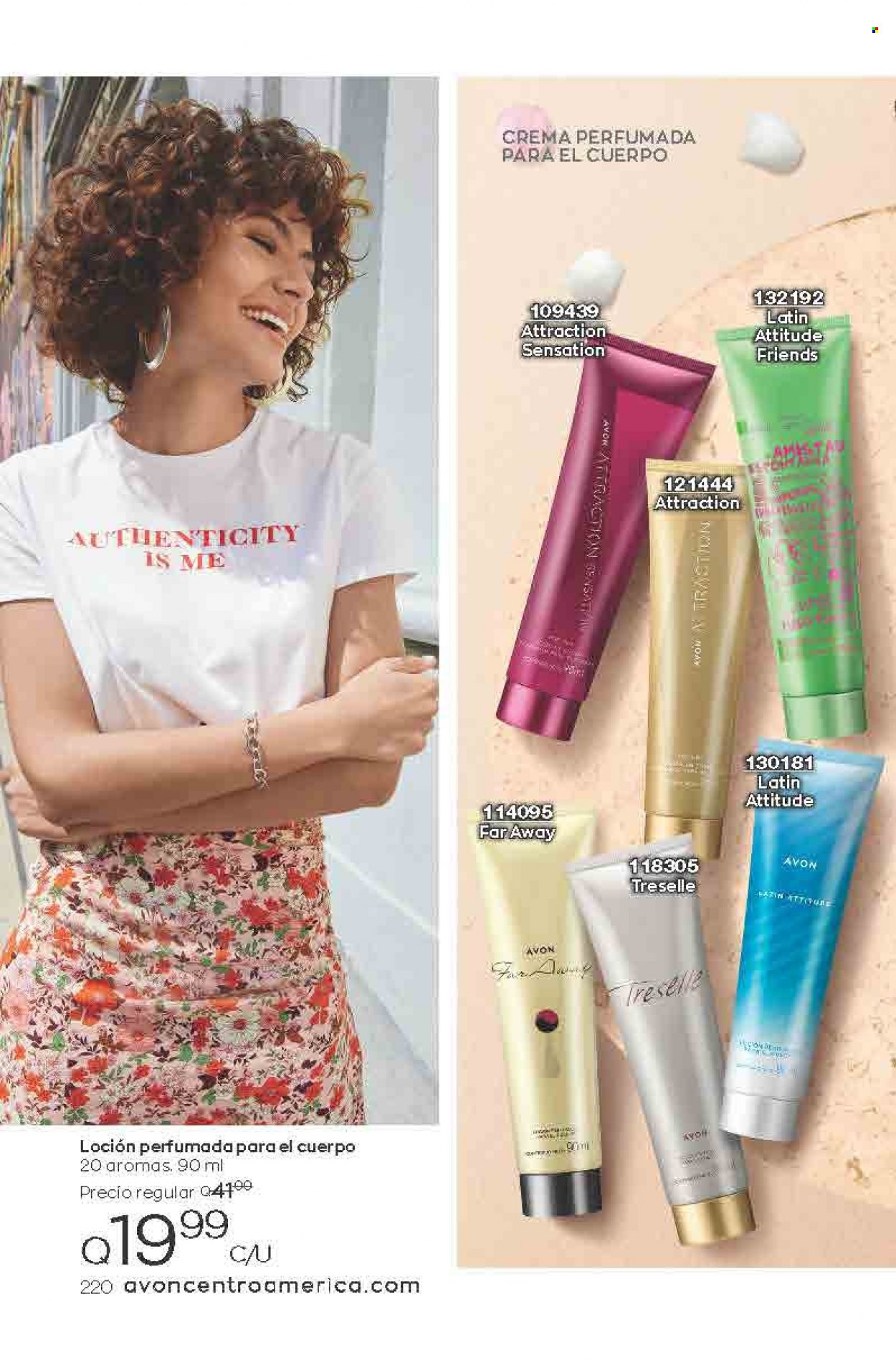 Catálogo Avon. Página 220