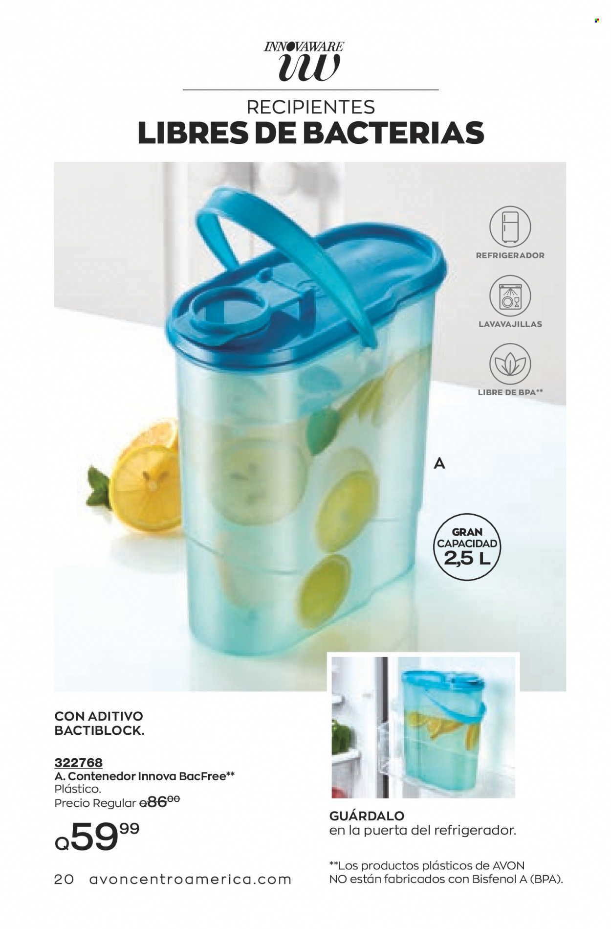 Catálogo Avon. Página 20