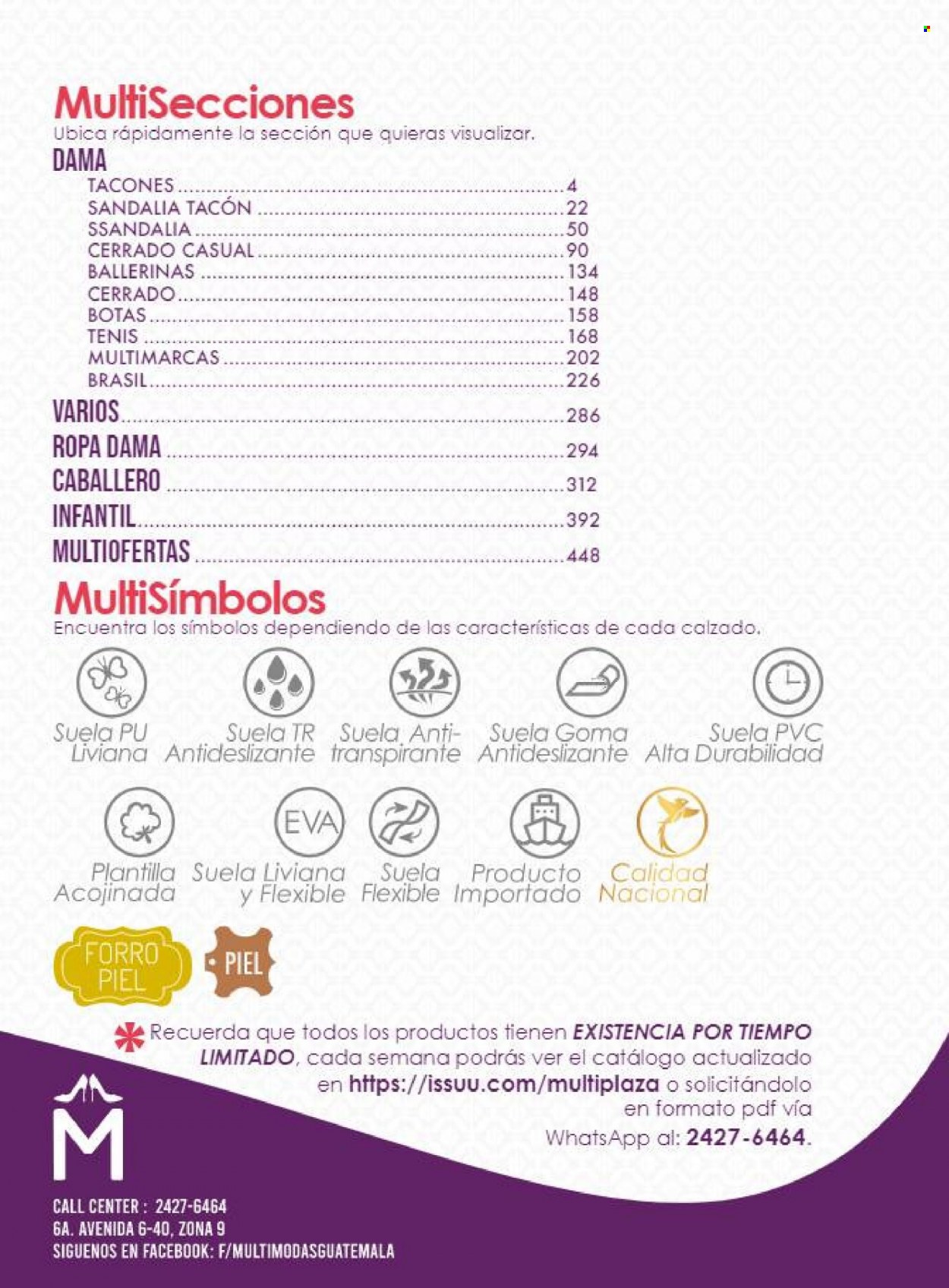 Catálogo Multimodas. Página 2