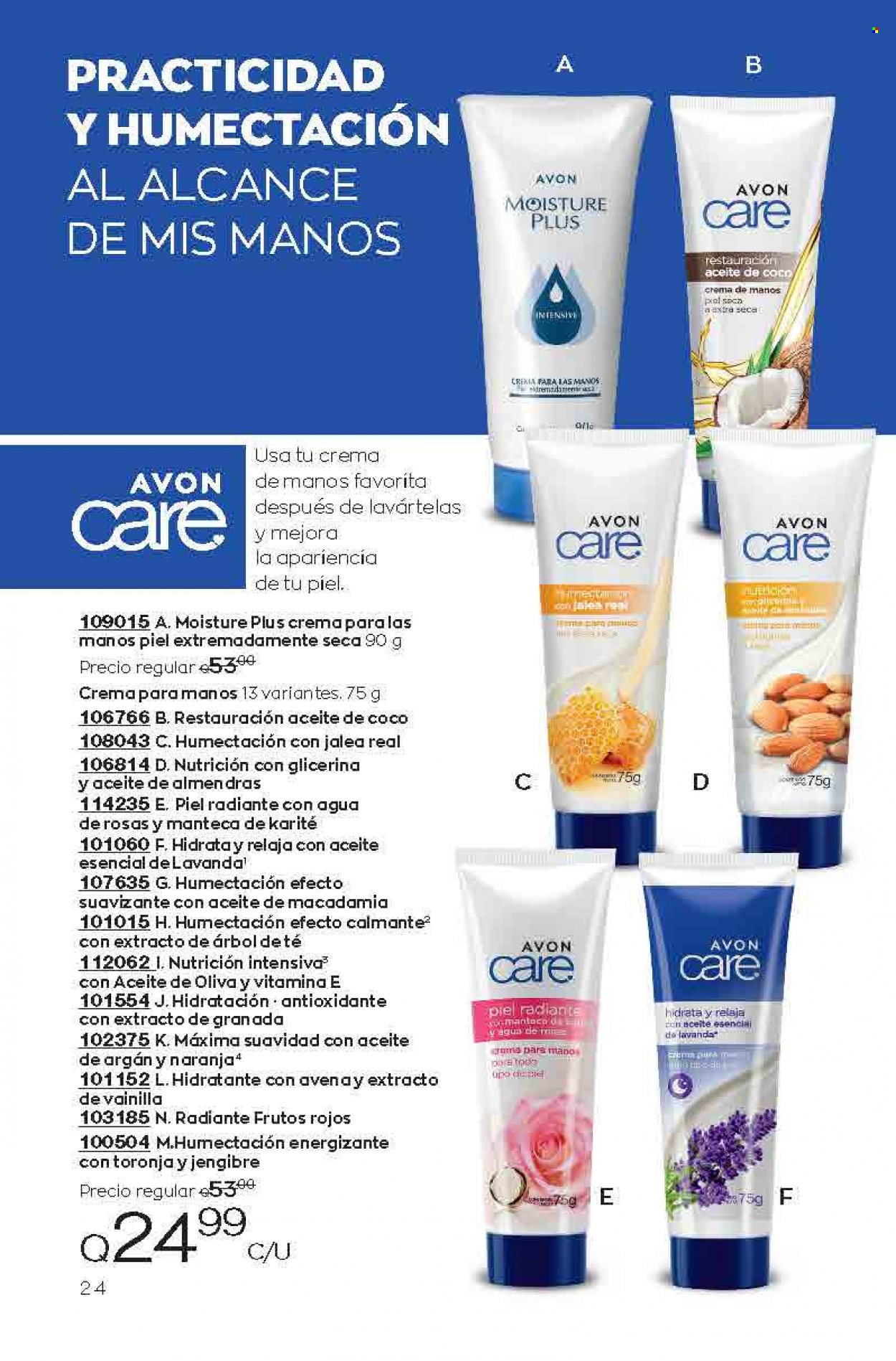 Catálogo Avon. Página 24