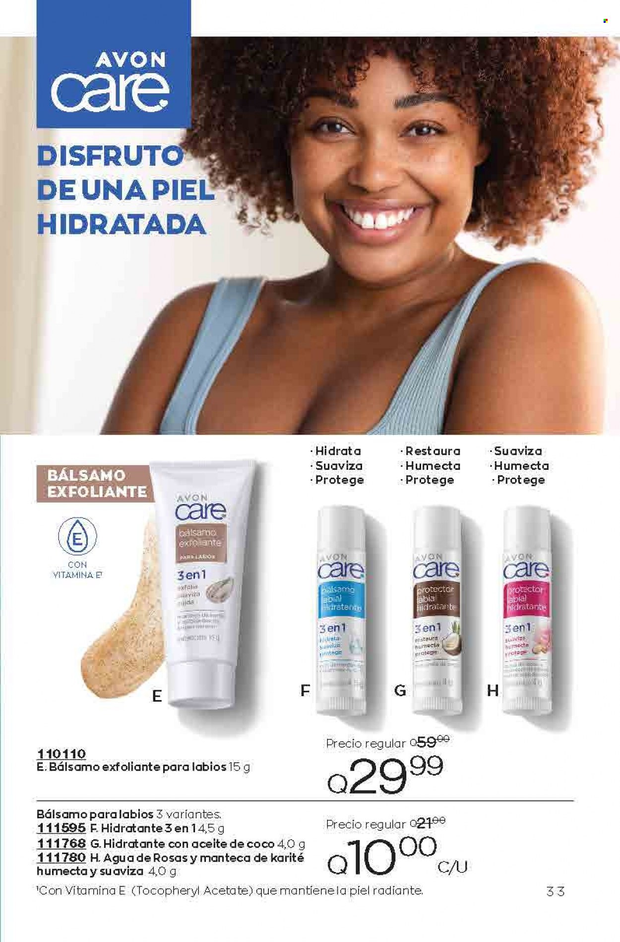 Catálogo Avon. Página 33