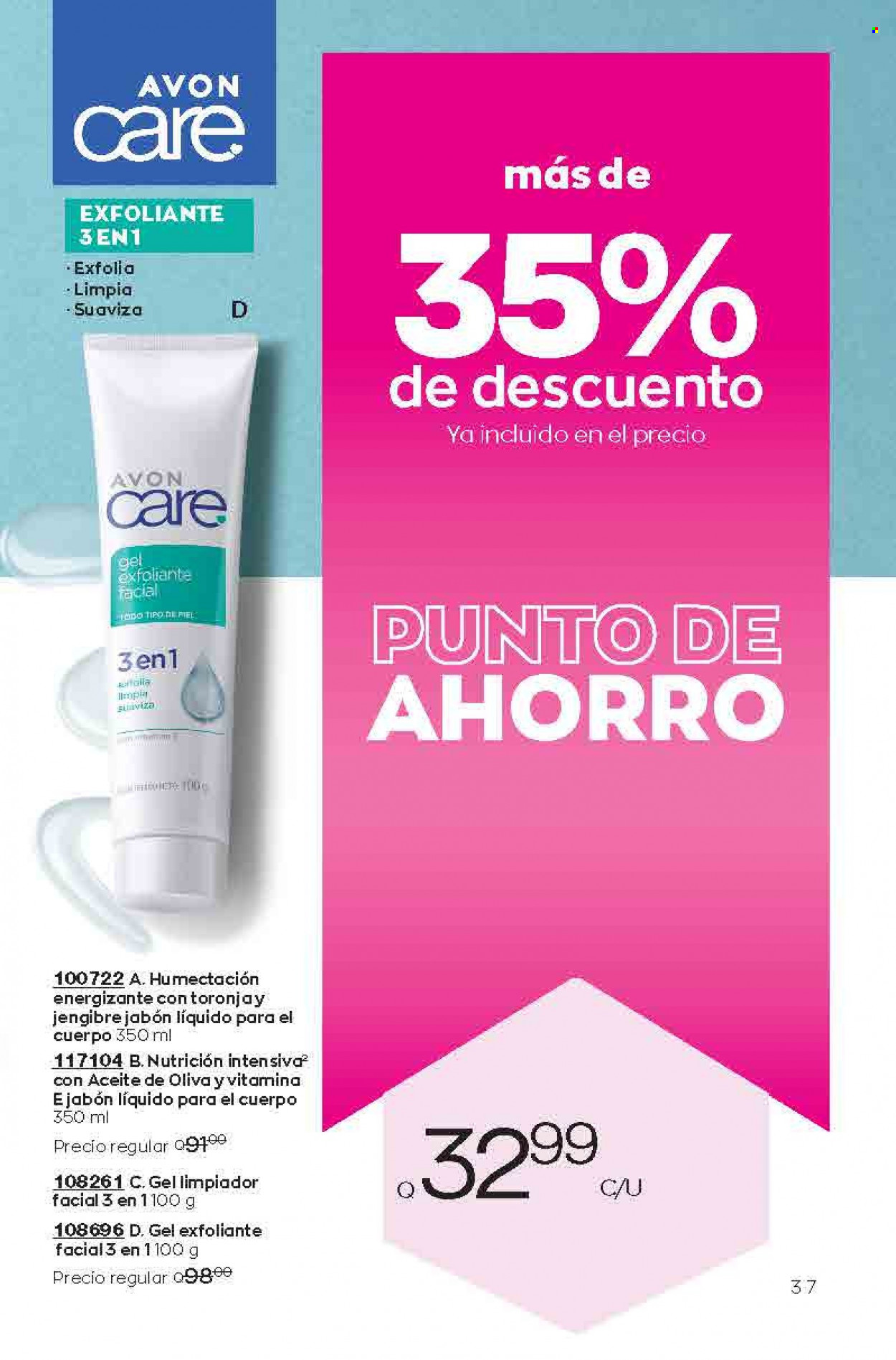 Catálogo Avon. Página 37