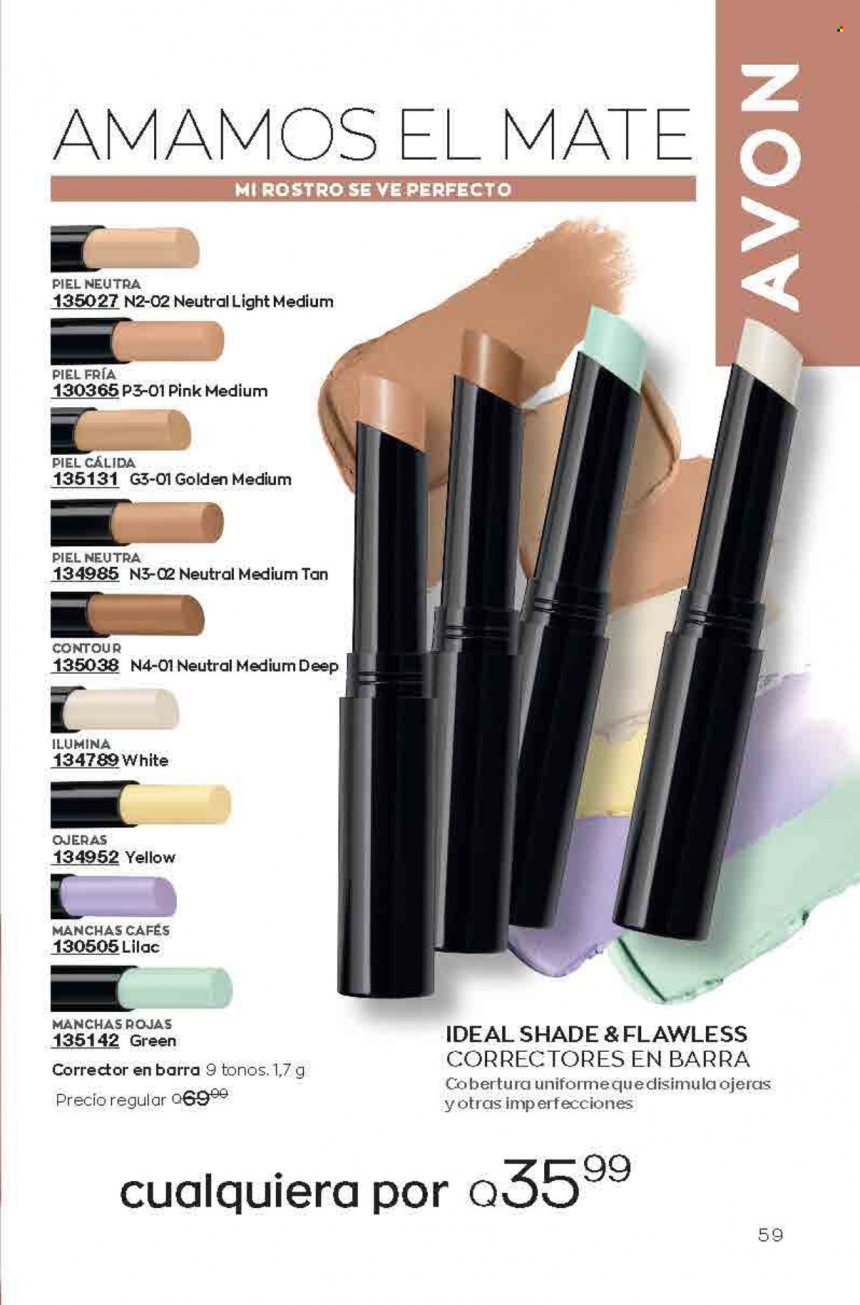 Catálogo Avon. Página 59