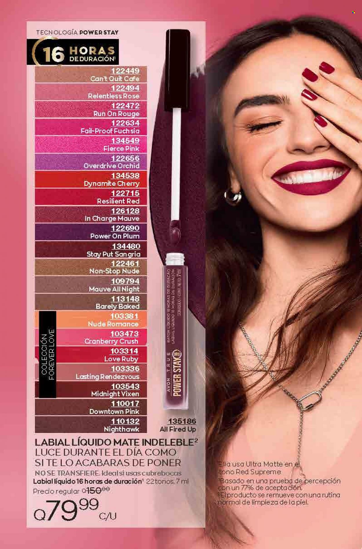 Catálogo Avon. Página 62