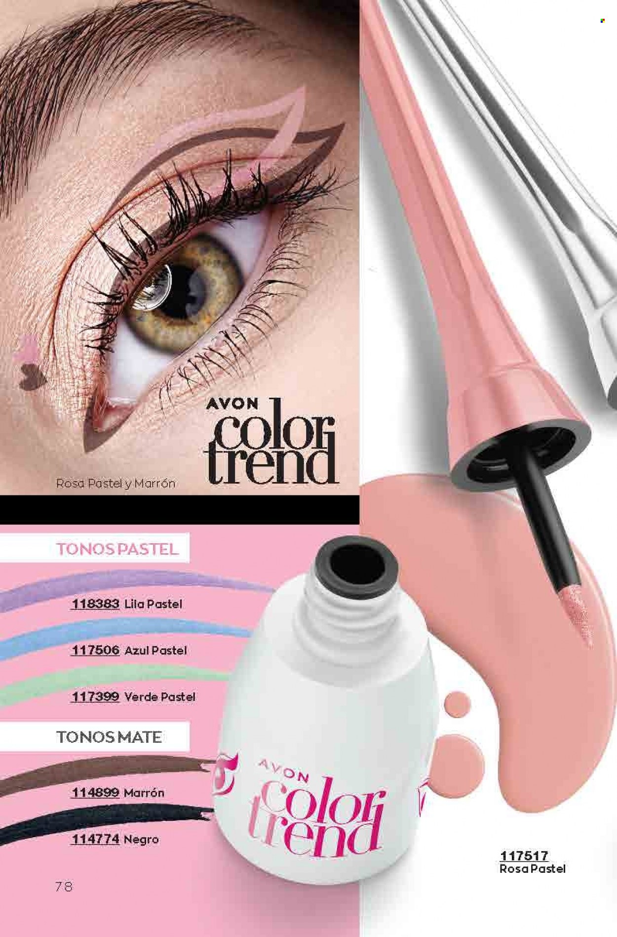 Catálogo Avon. Página 78