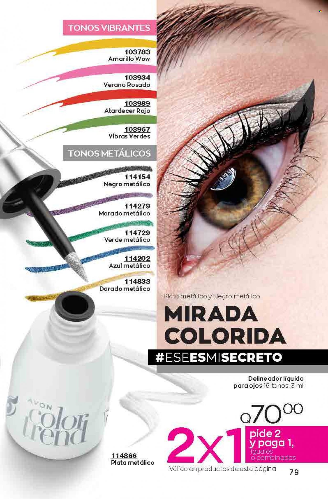 Catálogo Avon. Página 79