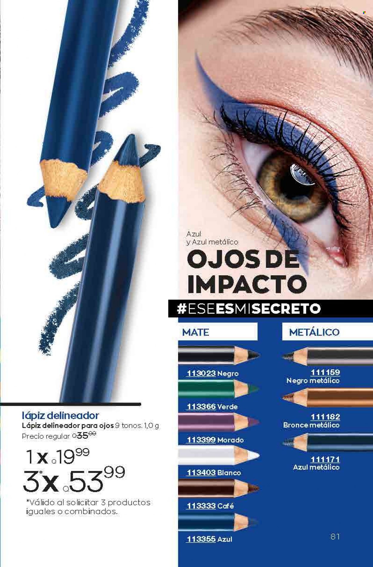 Catálogo Avon. Página 81