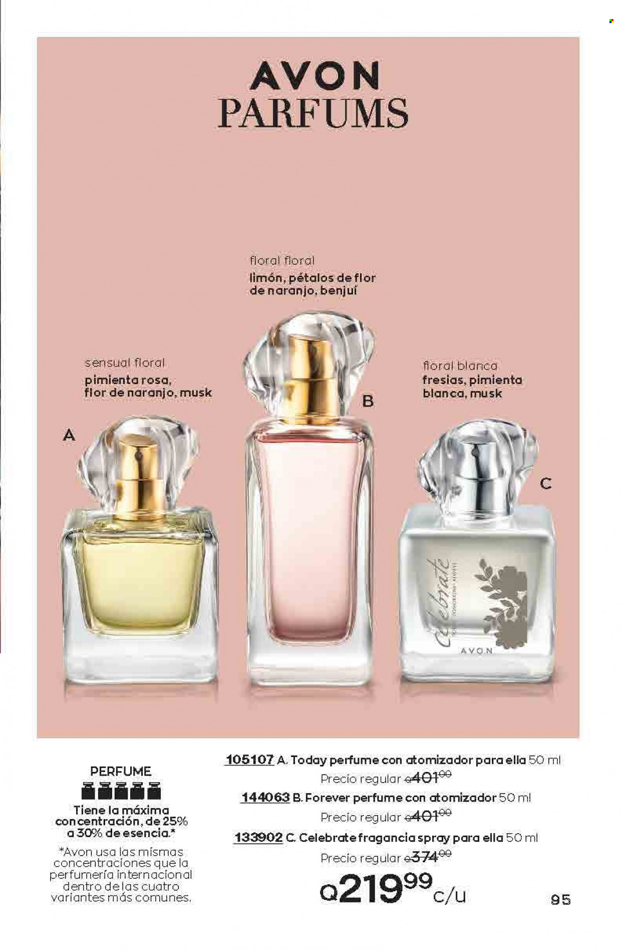 Catálogo Avon. Página 95
