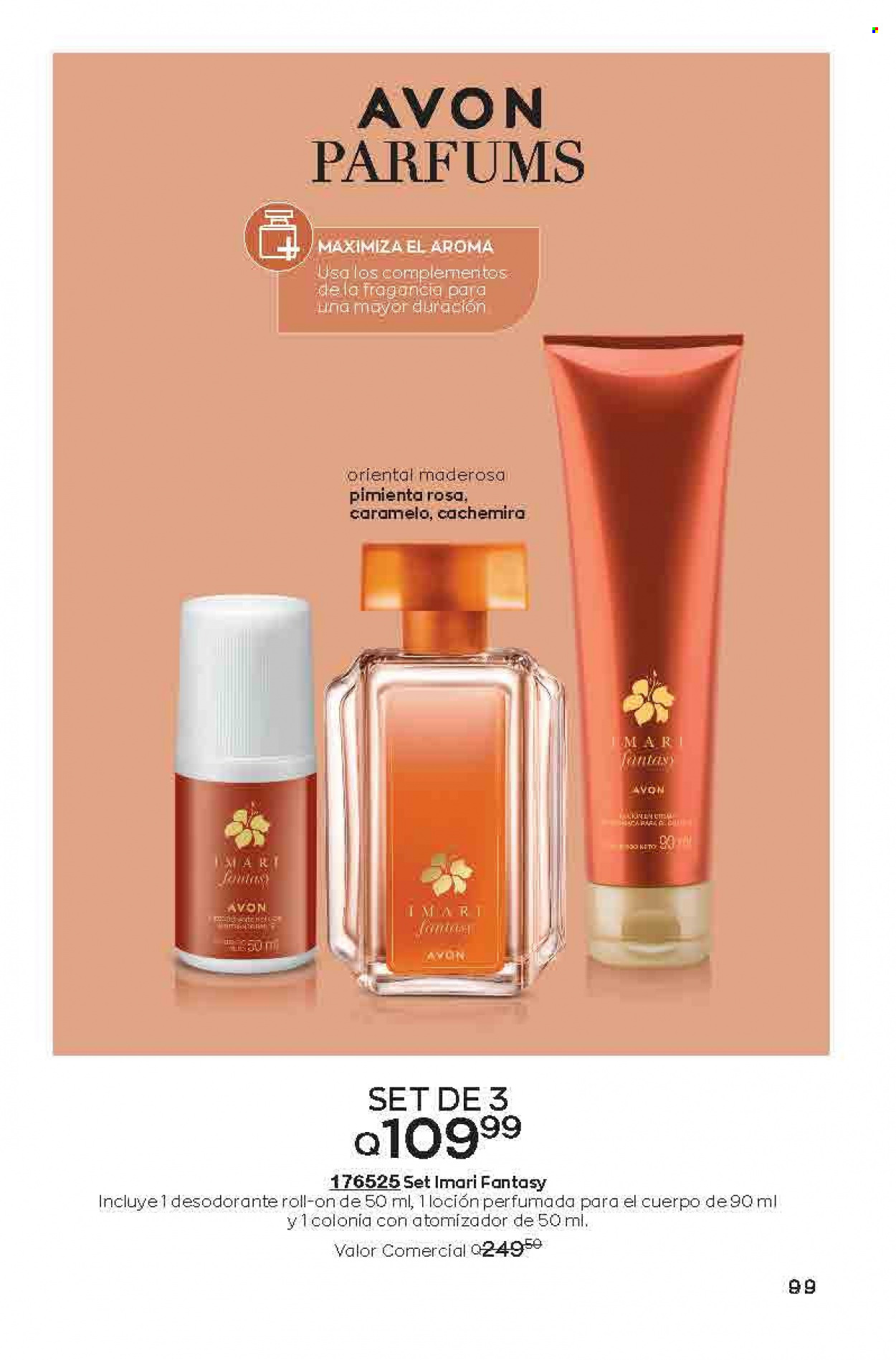 Catálogo Avon. Página 99