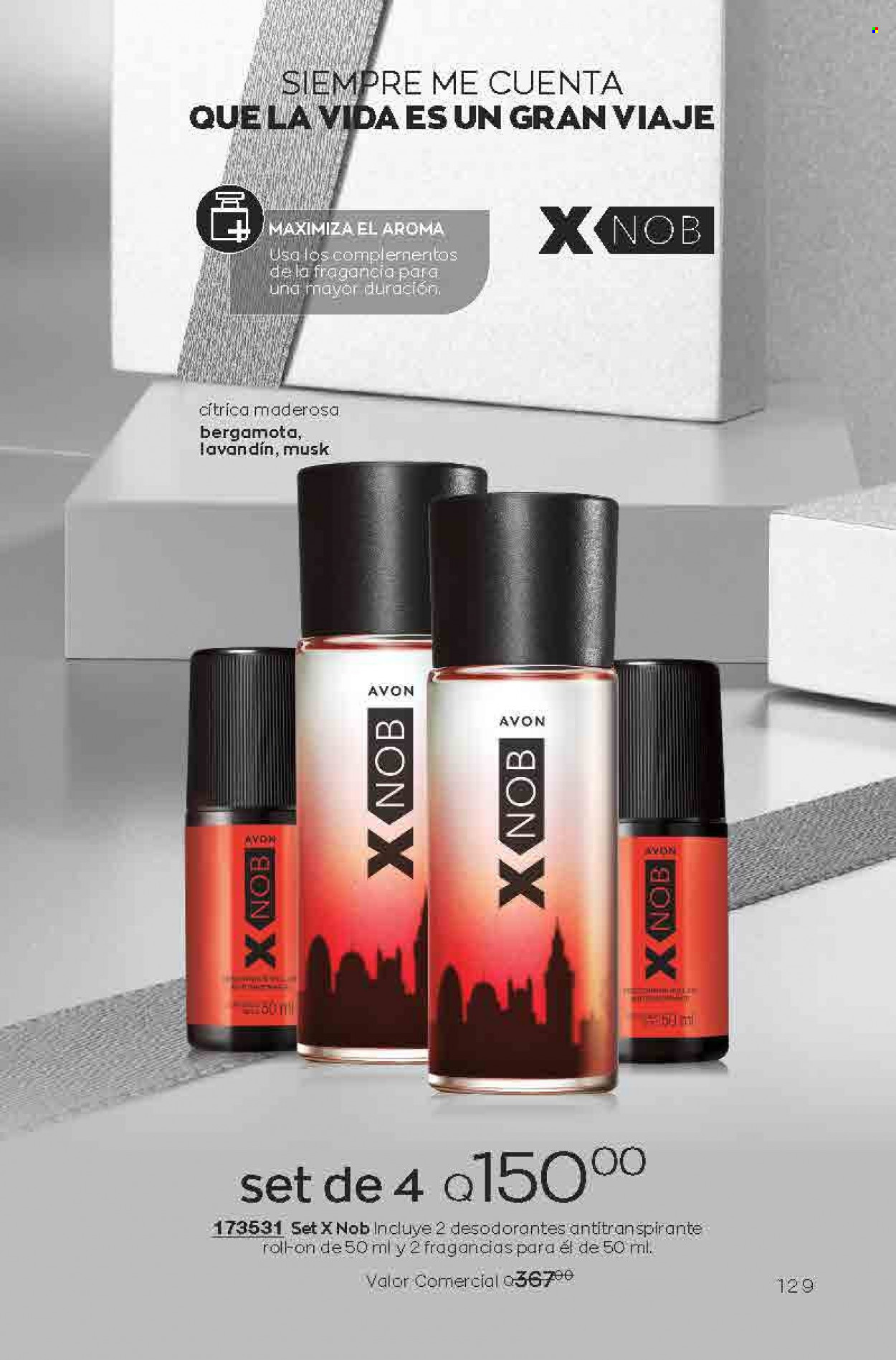 Catálogo Avon. Página 129