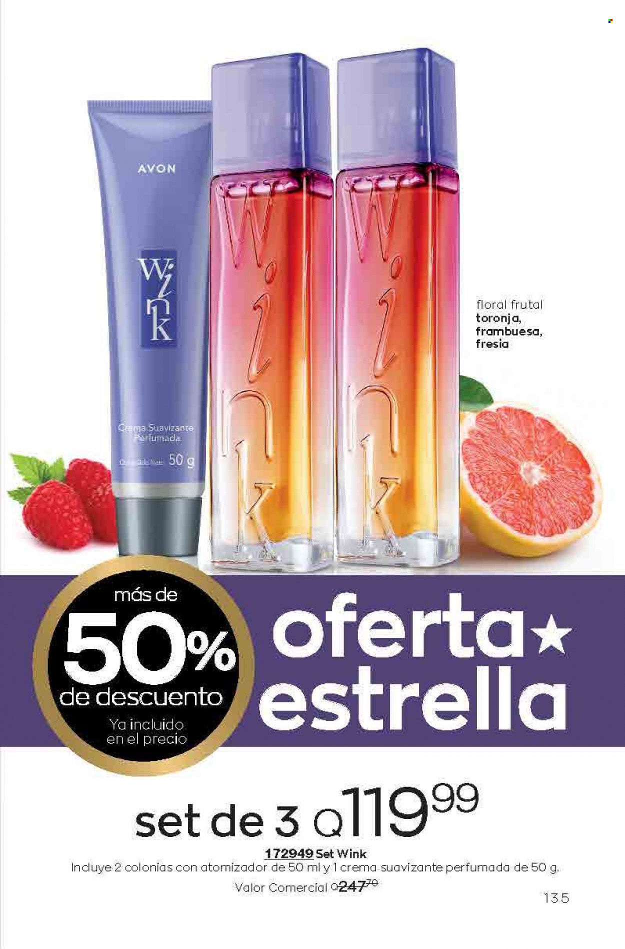 Catálogo Avon. Página 135