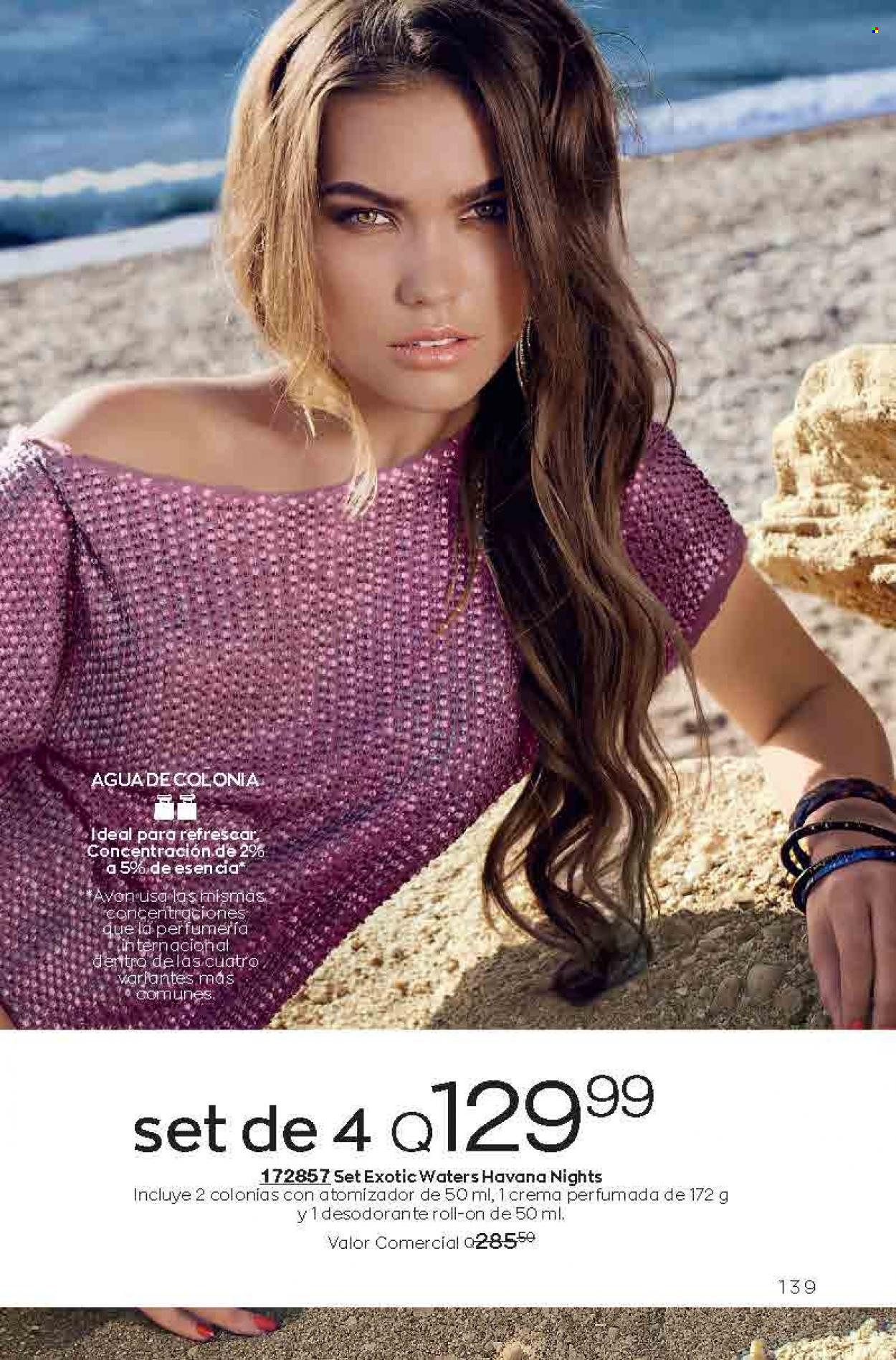 Catálogo Avon. Página 139