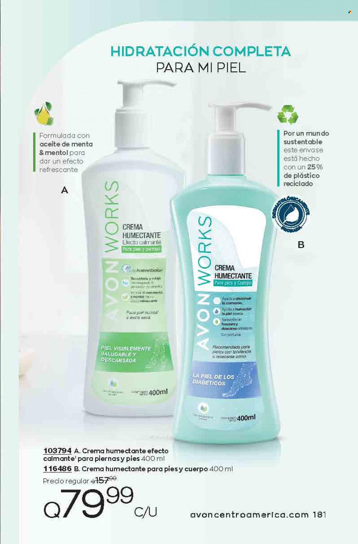 Catálogo Avon. Página 181