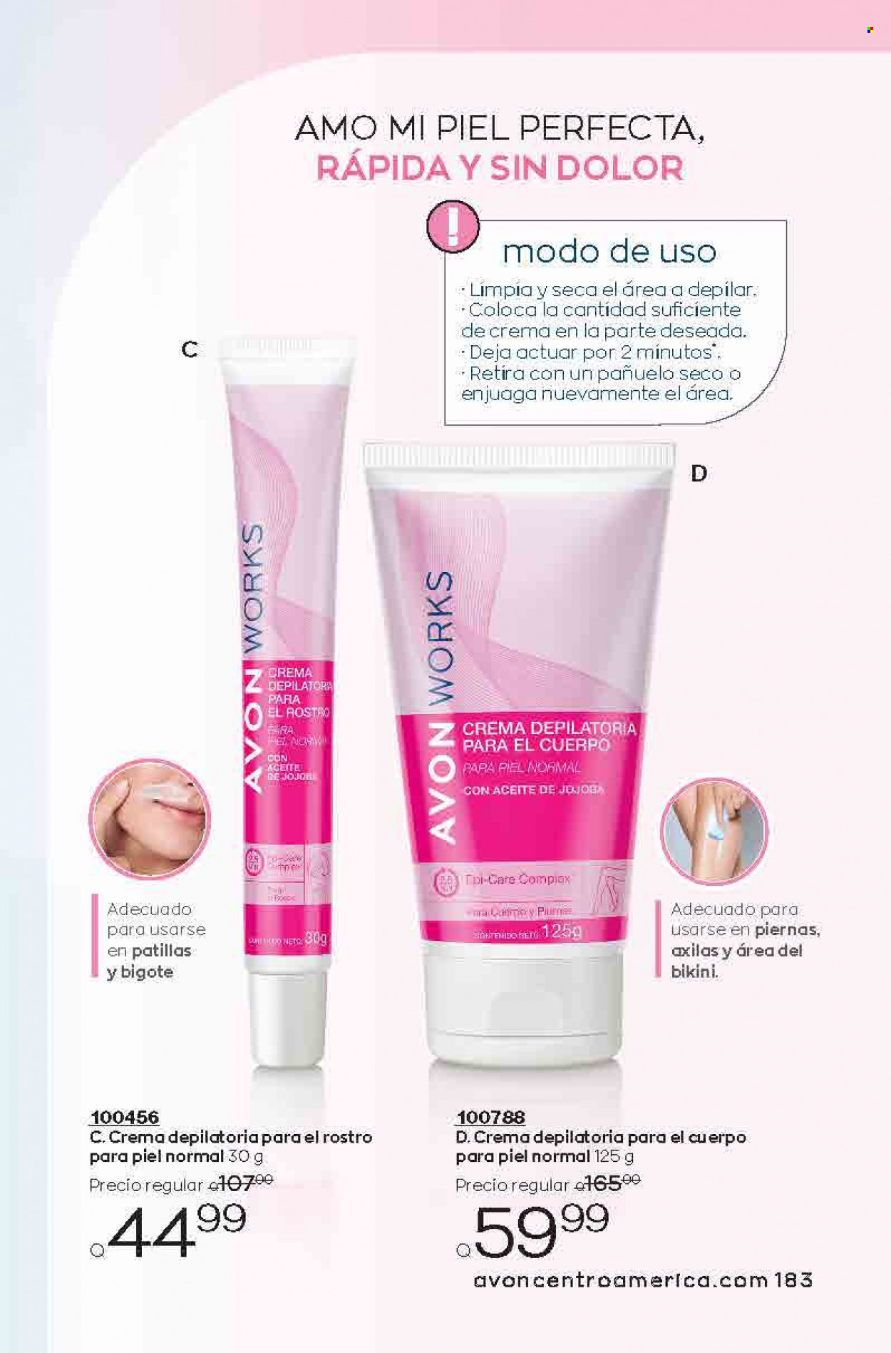 Catálogo Avon. Página 183