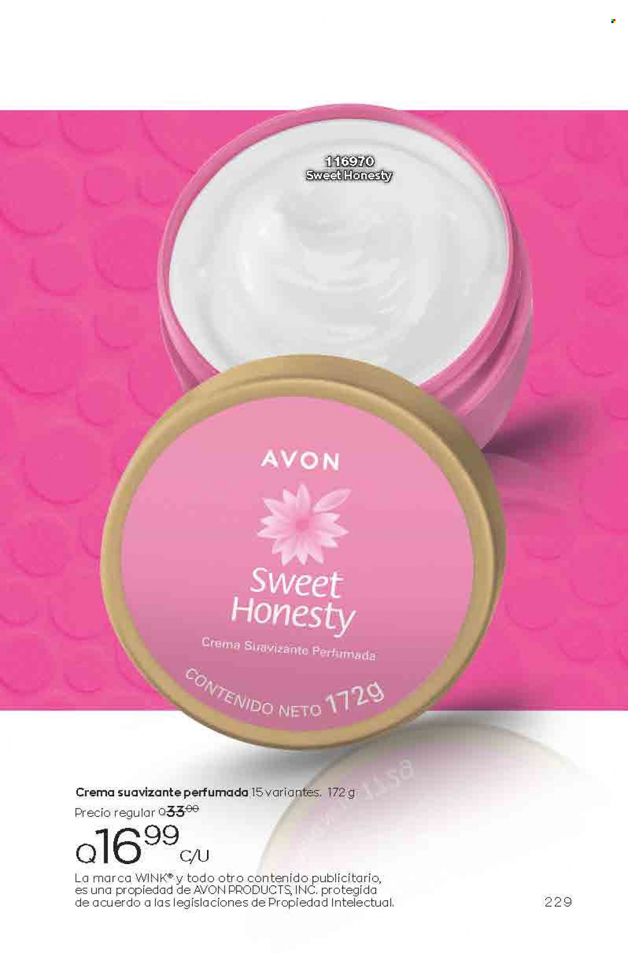 Catálogo Avon. Página 229