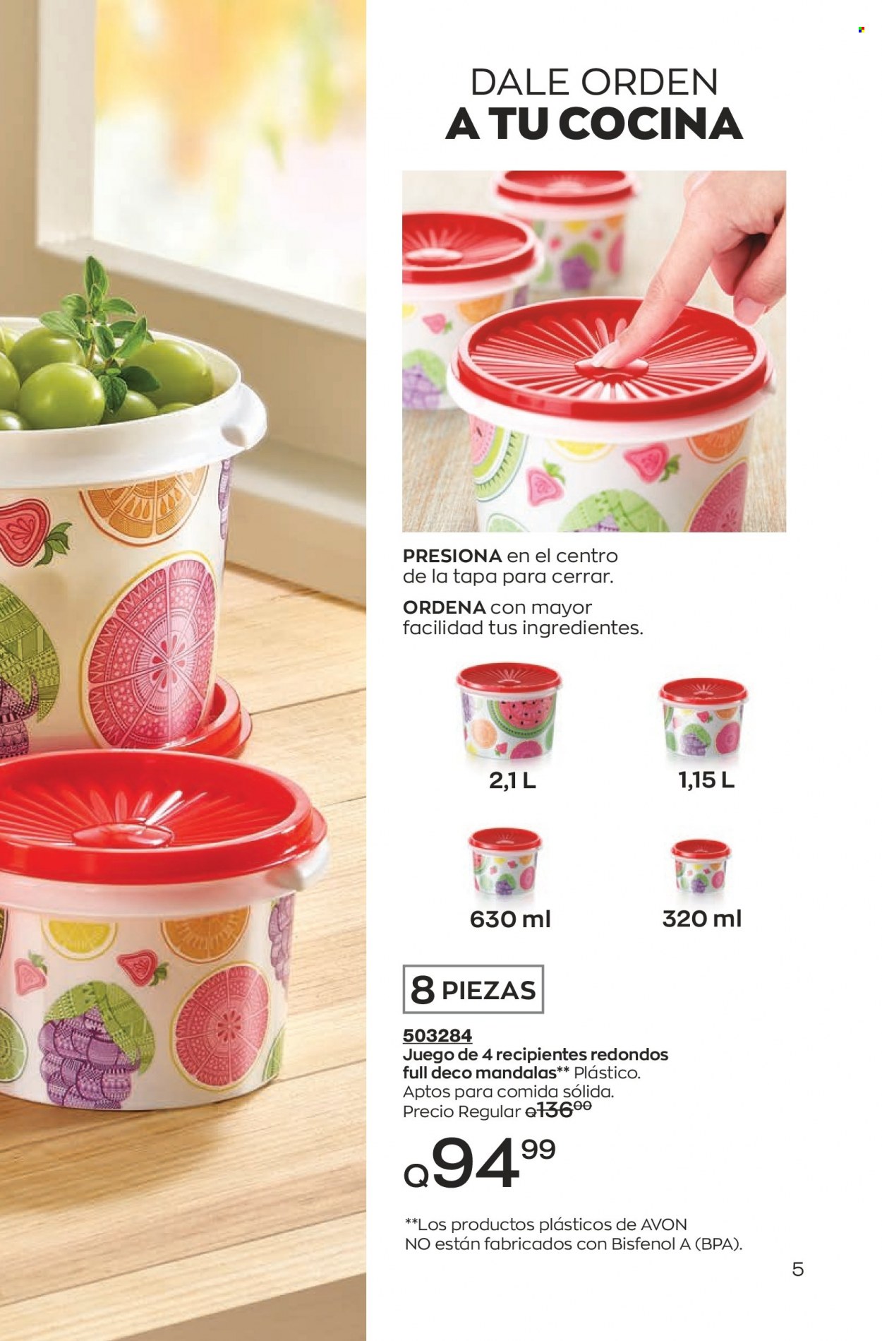 Catálogo Avon. Página 5