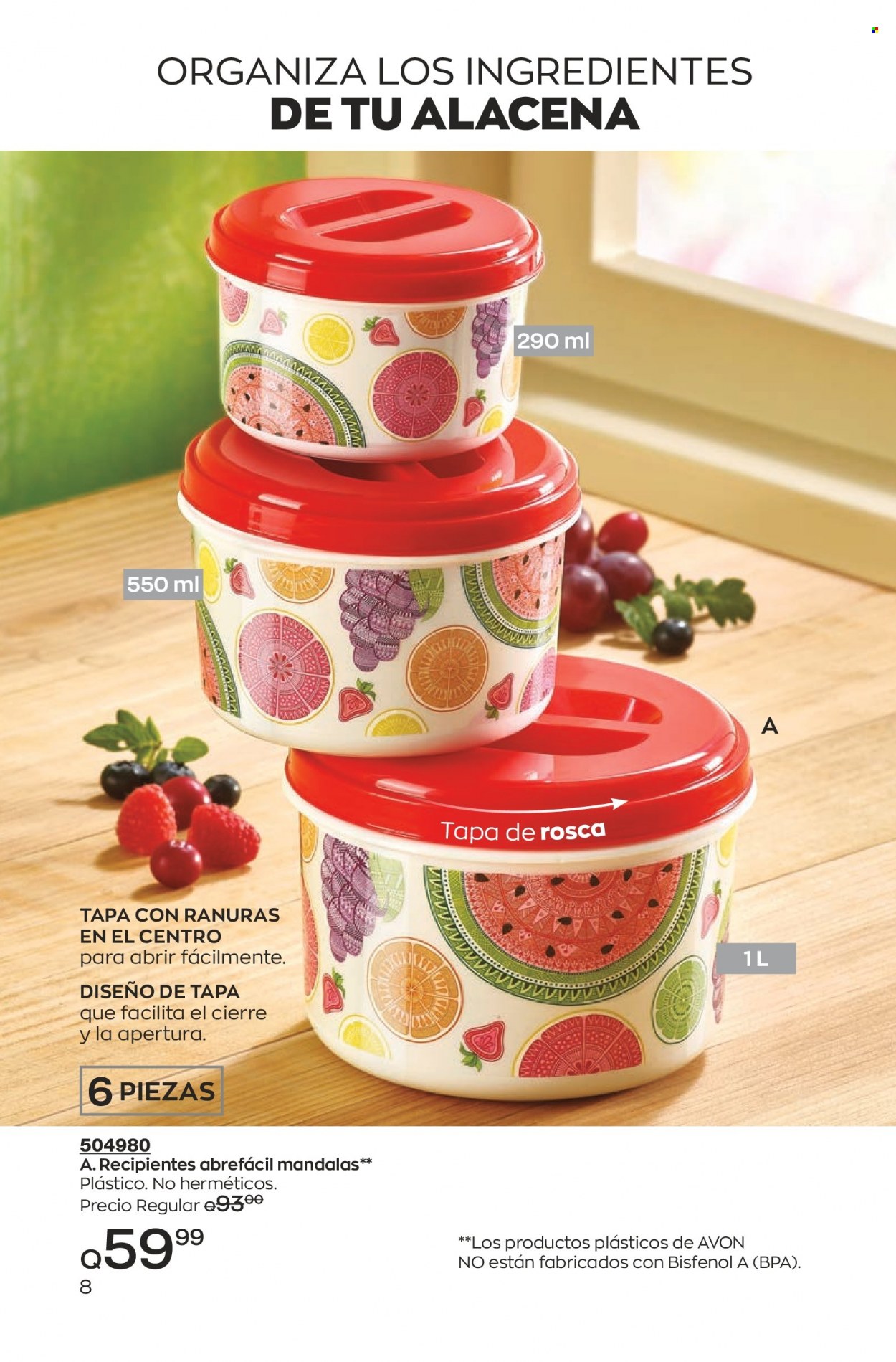 Catálogo Avon. Página 8
