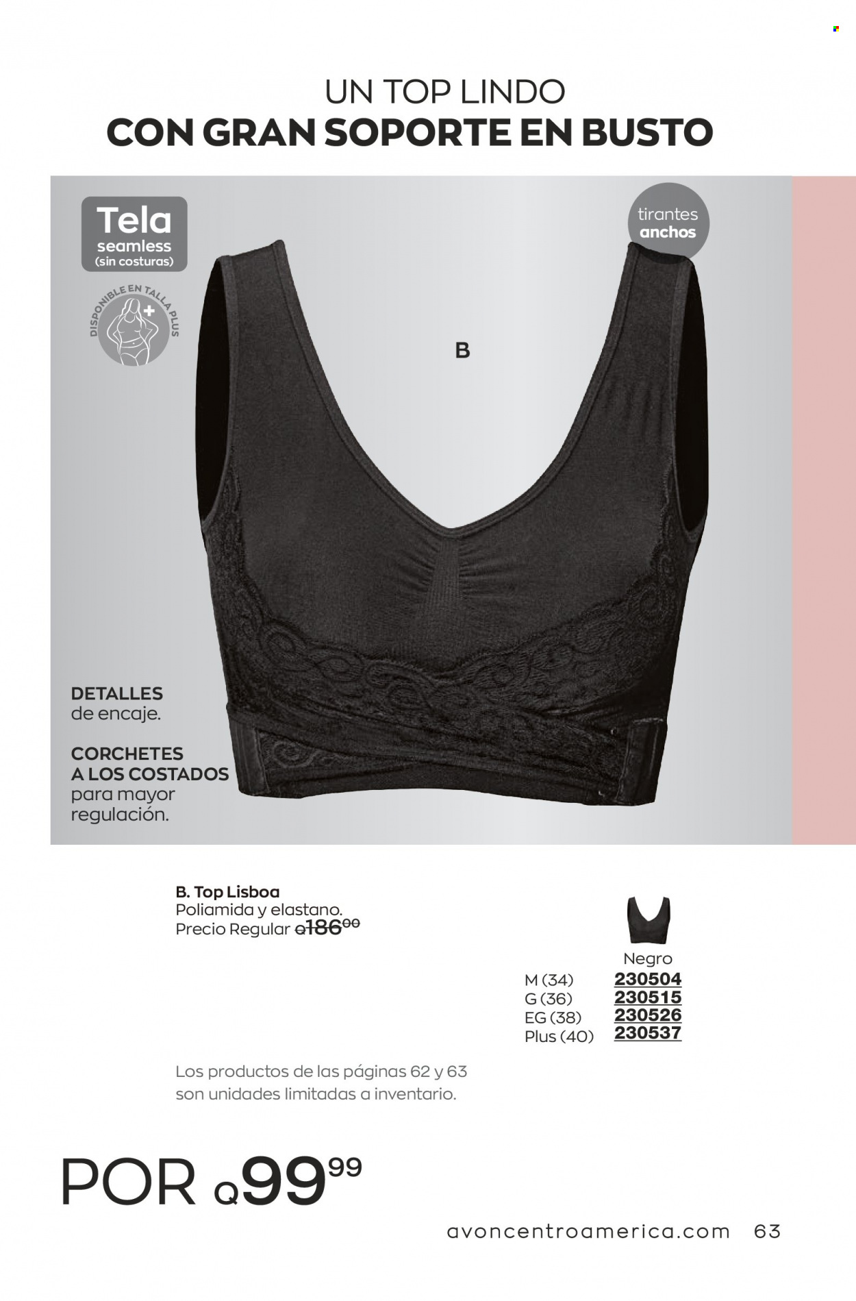 Catálogo Avon. Página 63
