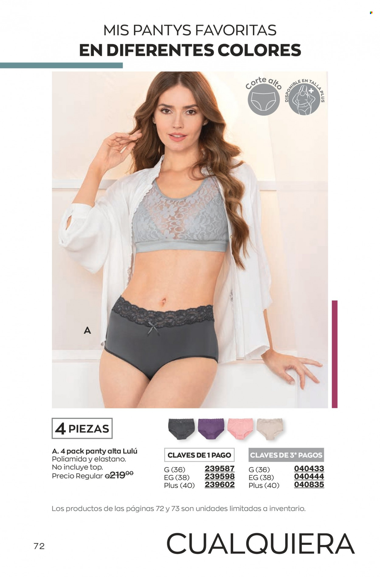 Catálogo Avon. Página 72