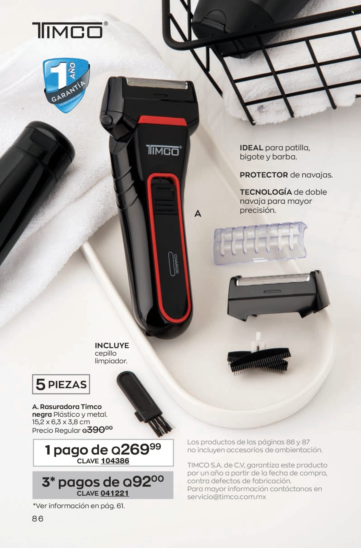 Catálogo Avon. Página 86
