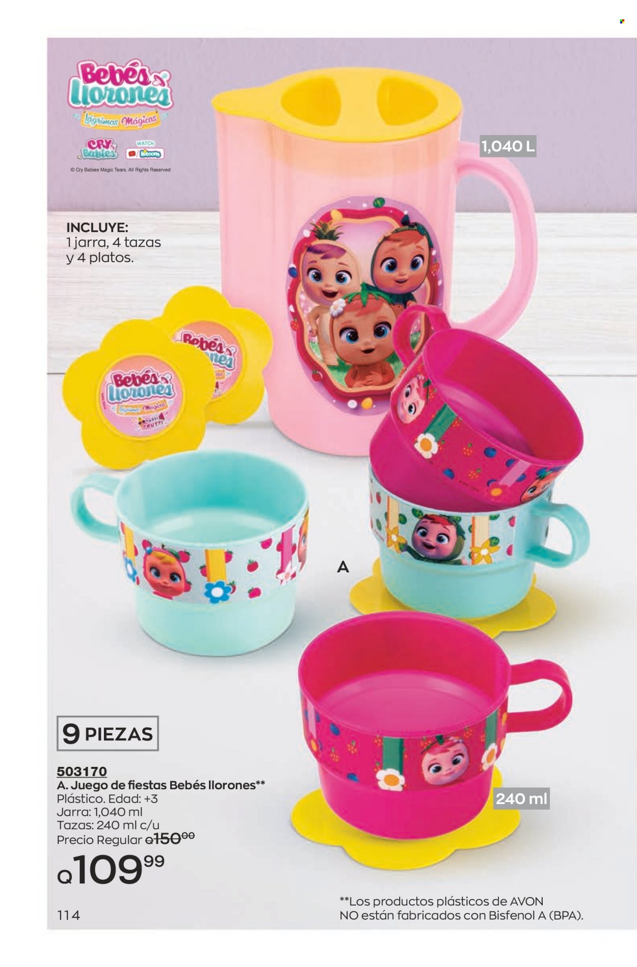 Catálogo Avon. Página 114