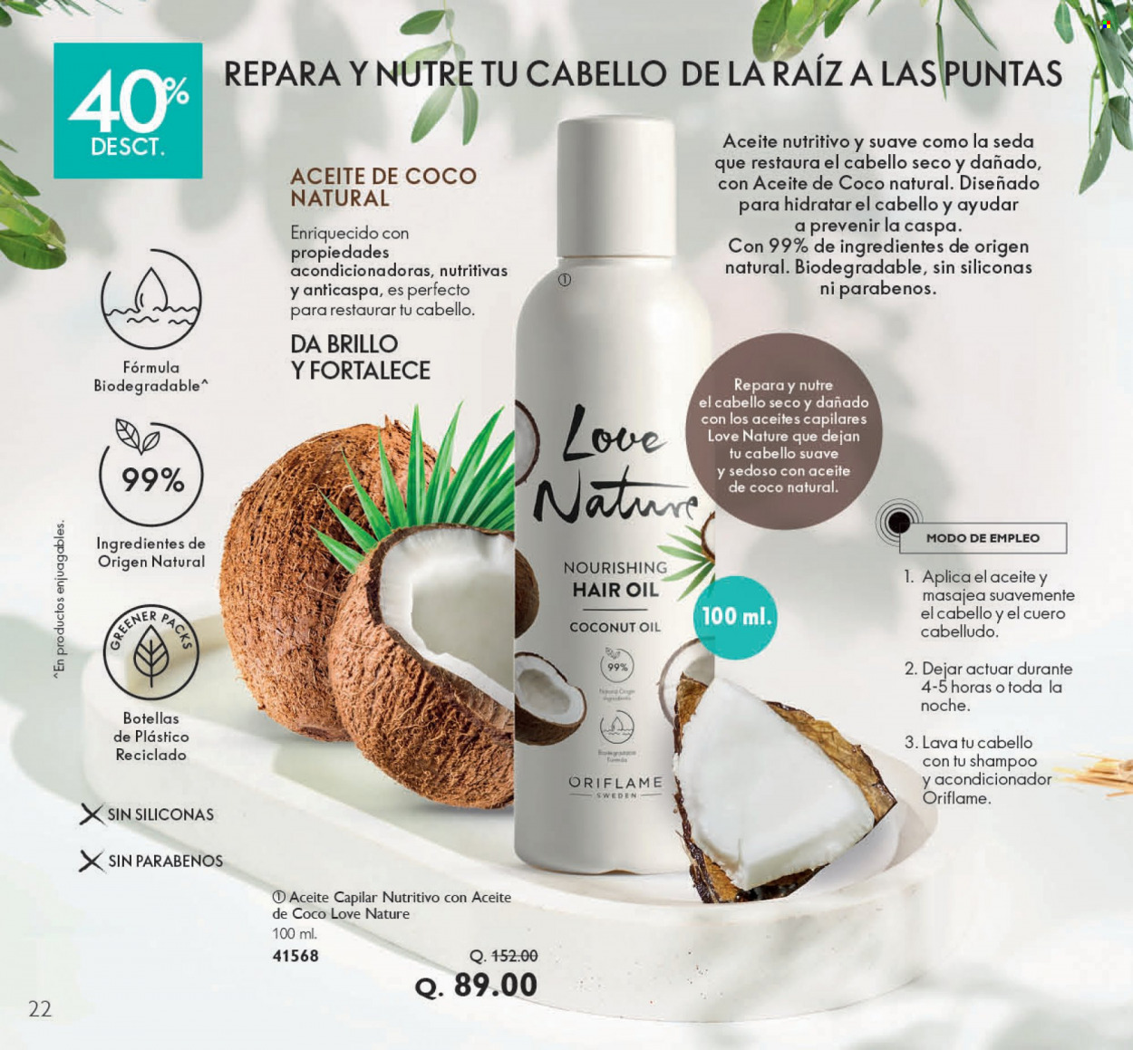 Catálogo Oriflame - 1.6.2023 - 30.6.2023. Página 22