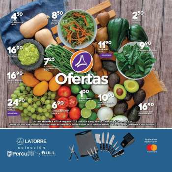 Folleto actual Supermercados La Torre - 4.5.2023 - 10.5.2023.