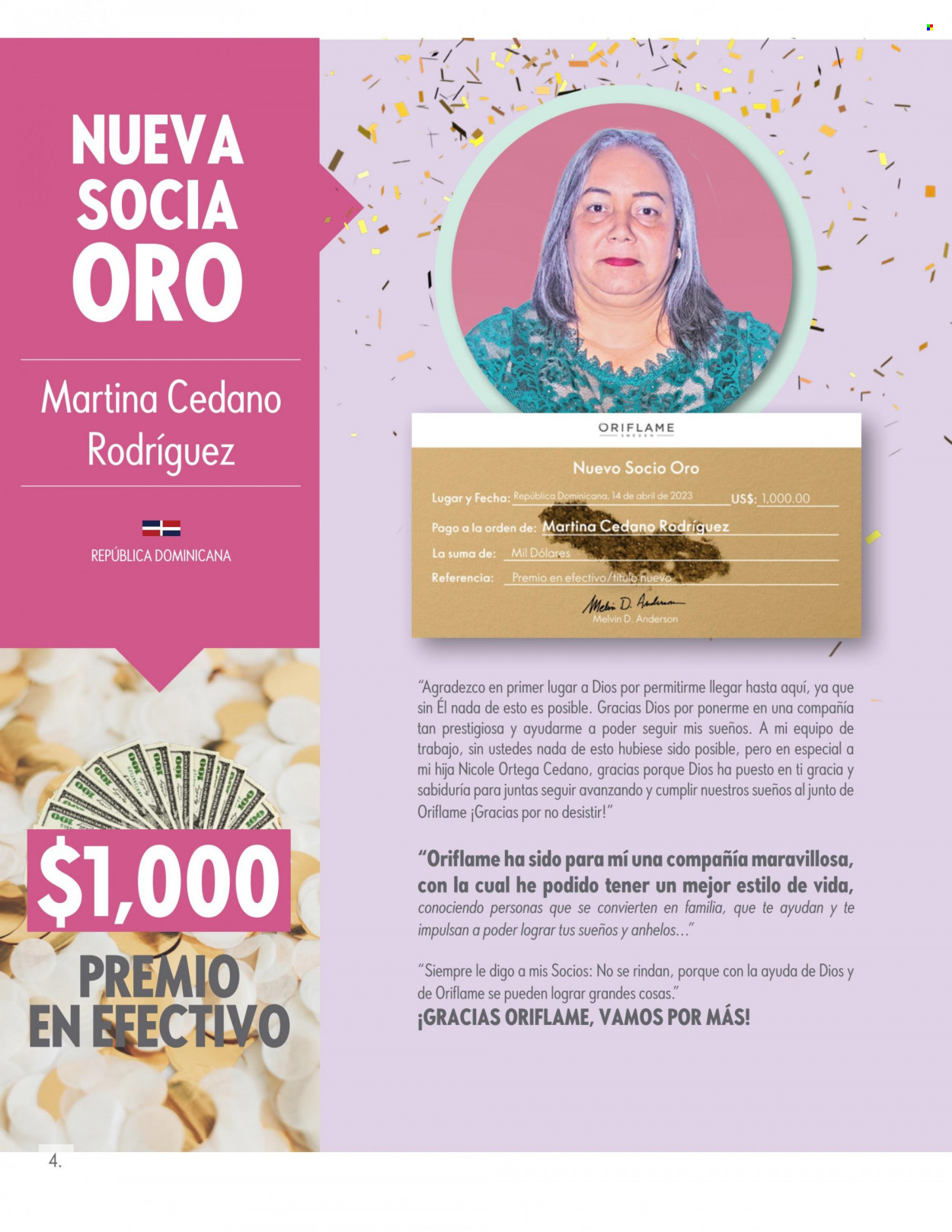 Catálogo Oriflame - 1.5.2023 - 31.5.2023. Página 4