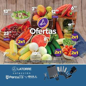 Folleto actual Supermercados La Torre - 11.5.2023 - 17.5.2023.