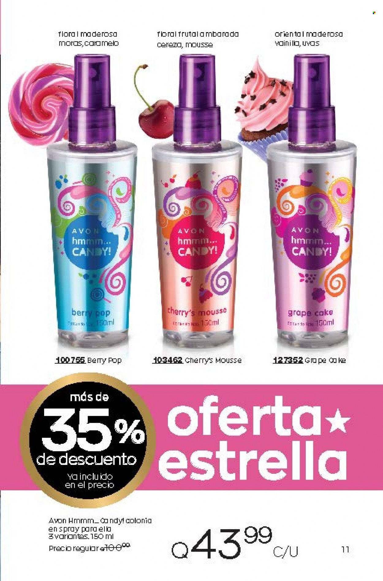 Catálogo Avon. Página 11