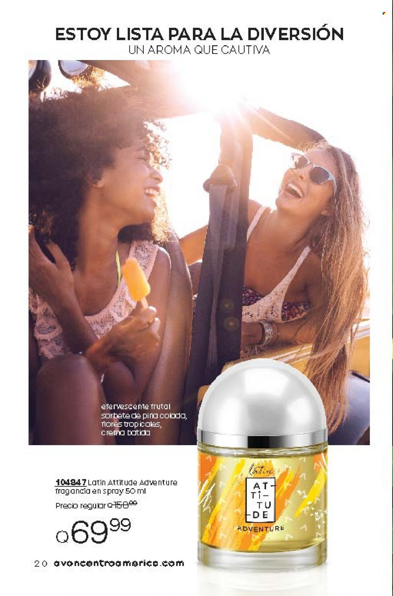 Catálogo Avon. Página 20