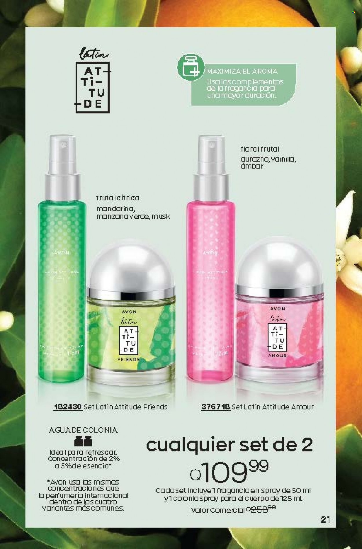 Catálogo Avon. Página 21