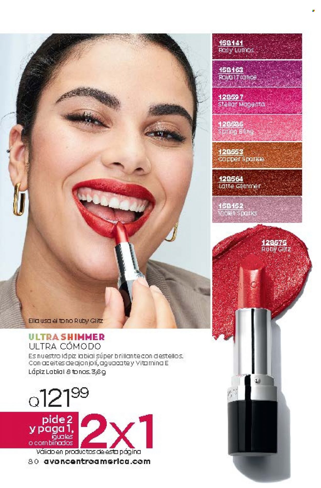 Catálogo Avon. Página 80