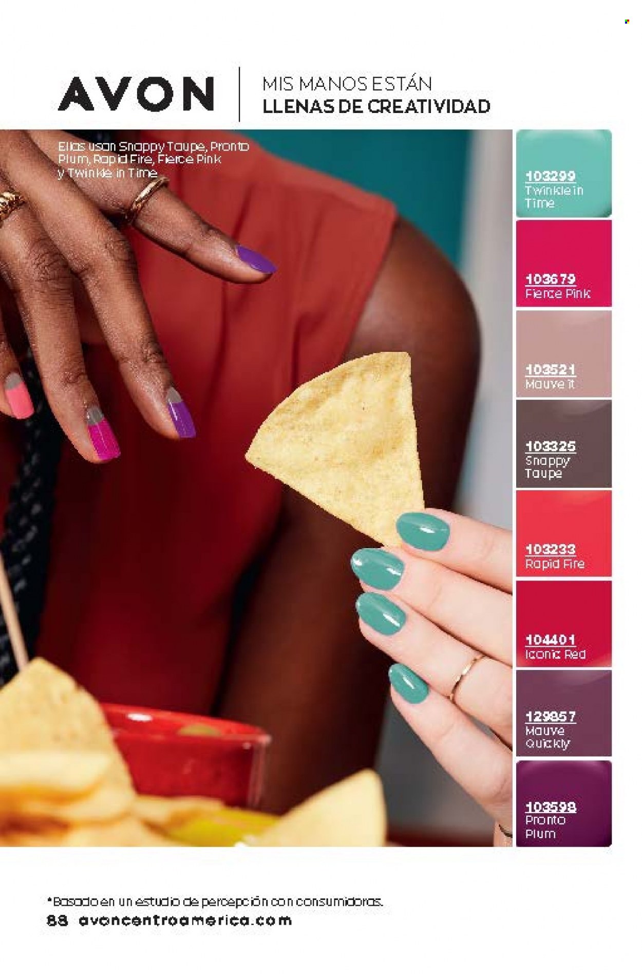 Catálogo Avon. Página 88