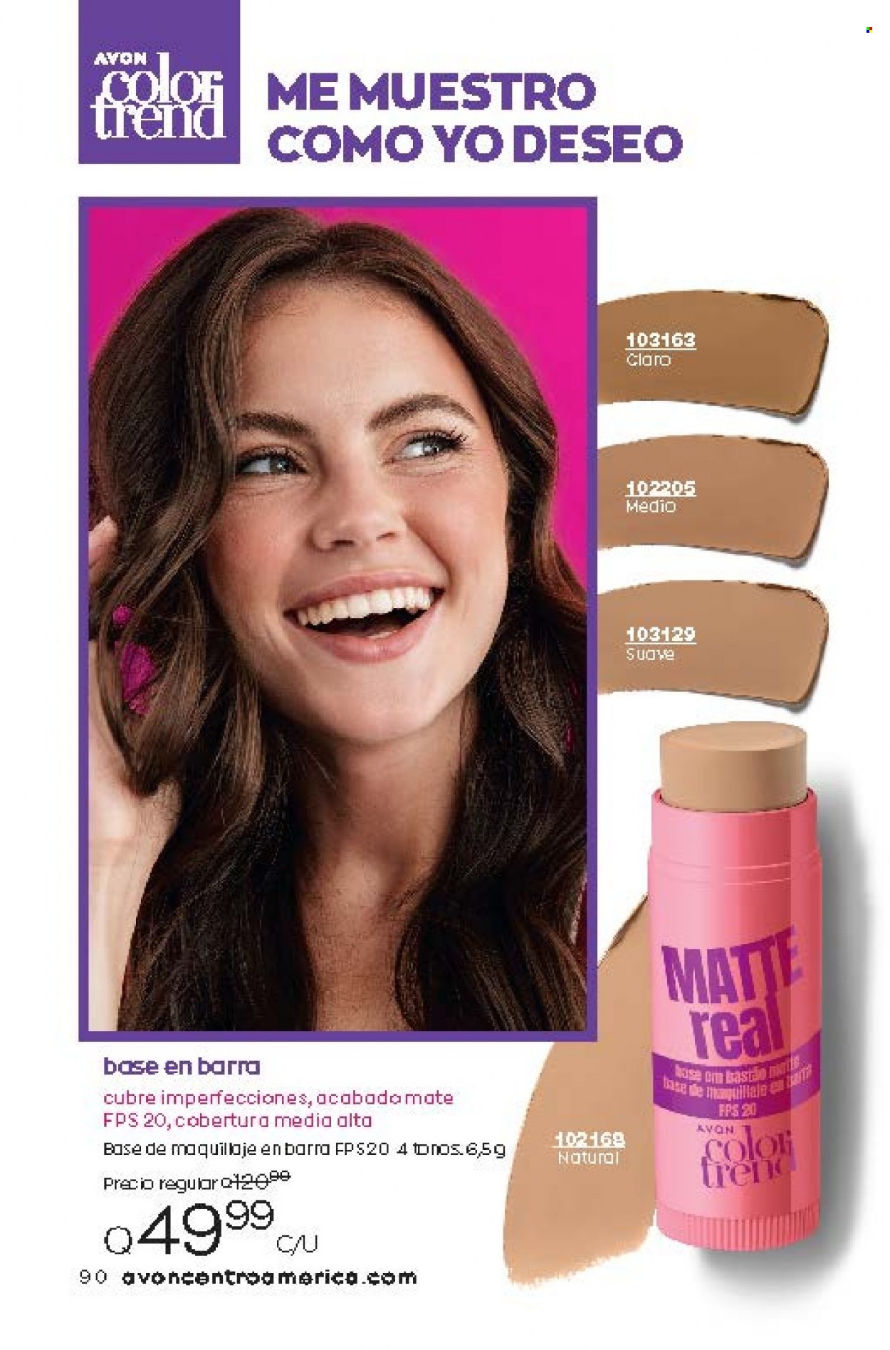 Catálogo Avon. Página 90
