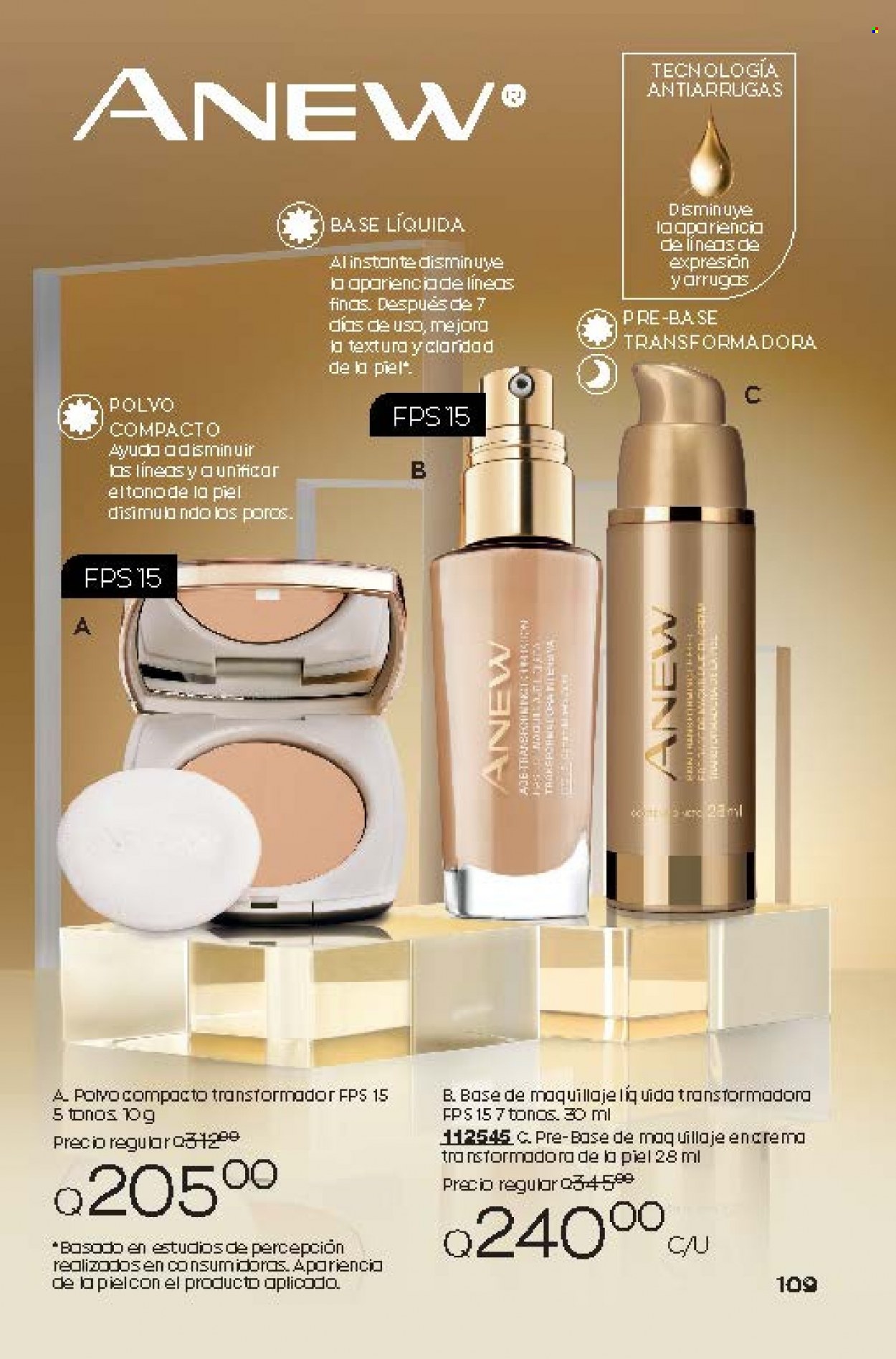 Catálogo Avon. Página 109