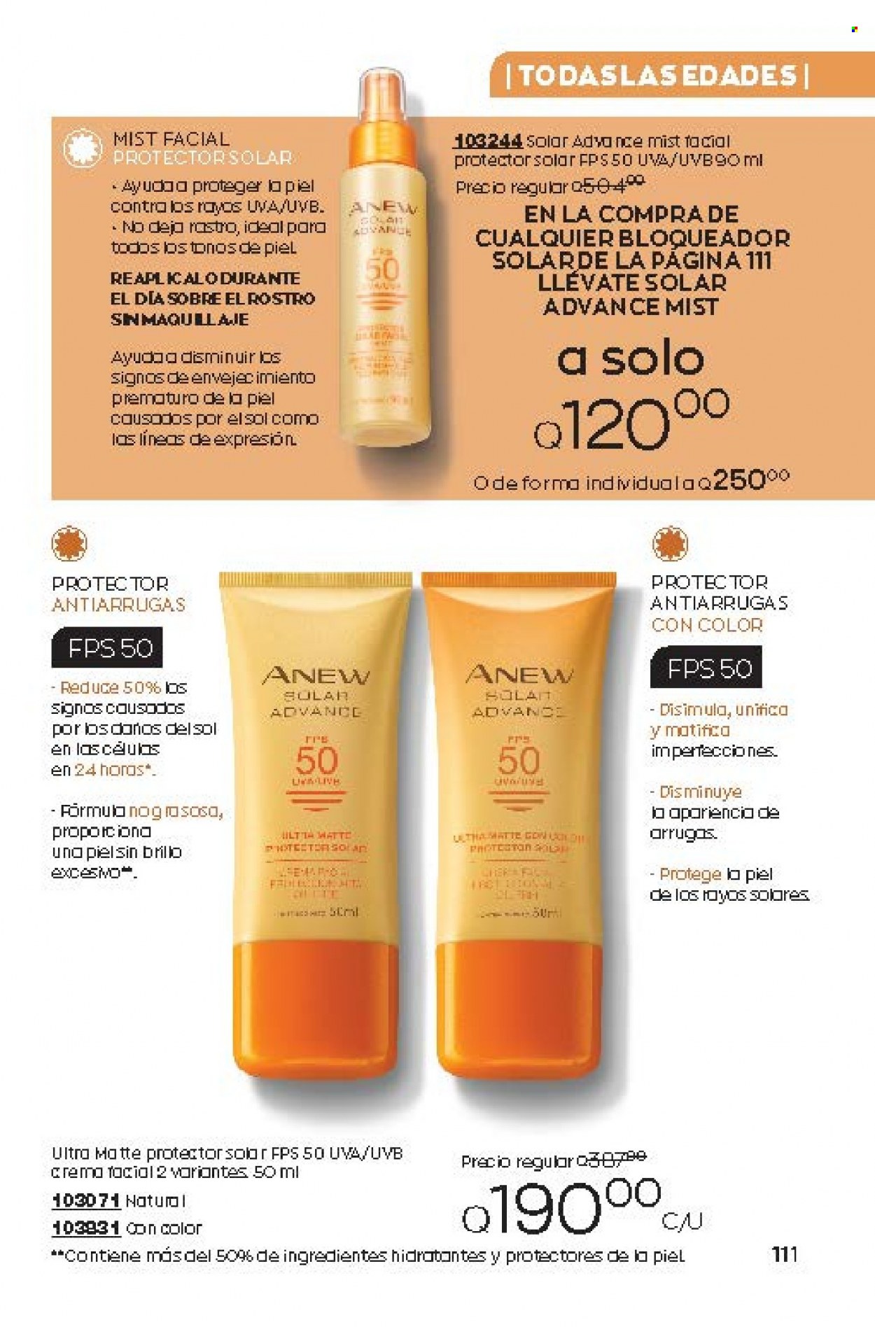 Catálogo Avon. Página 111