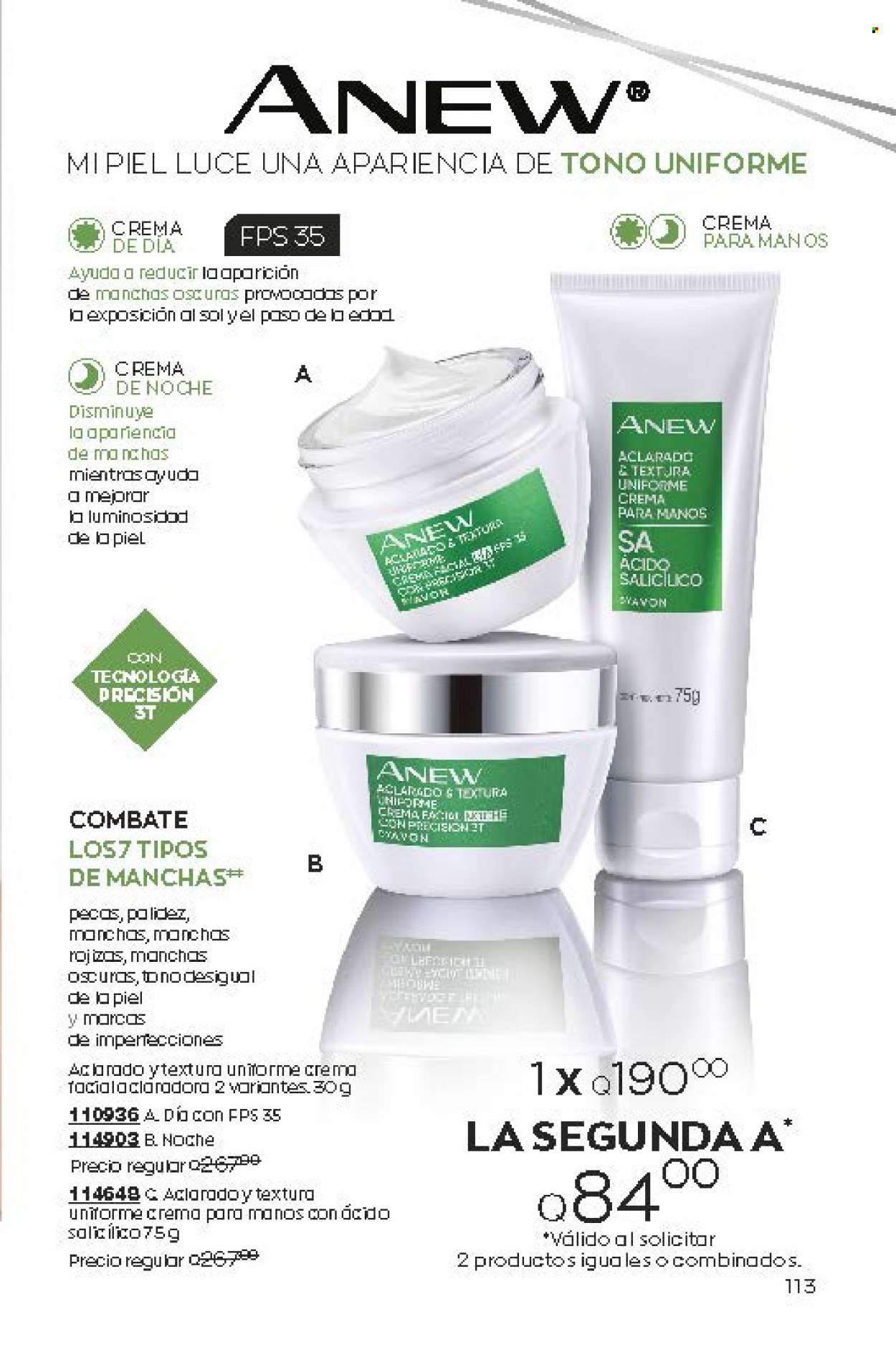 Catálogo Avon. Página 113