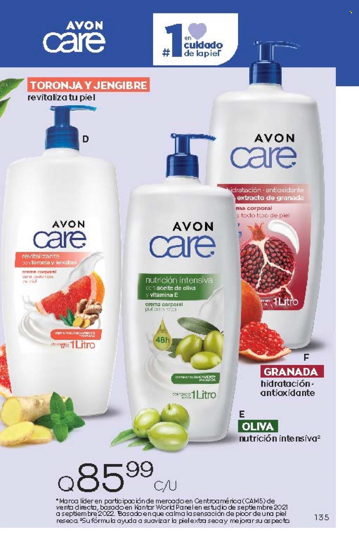 Catálogo Avon. Página 135