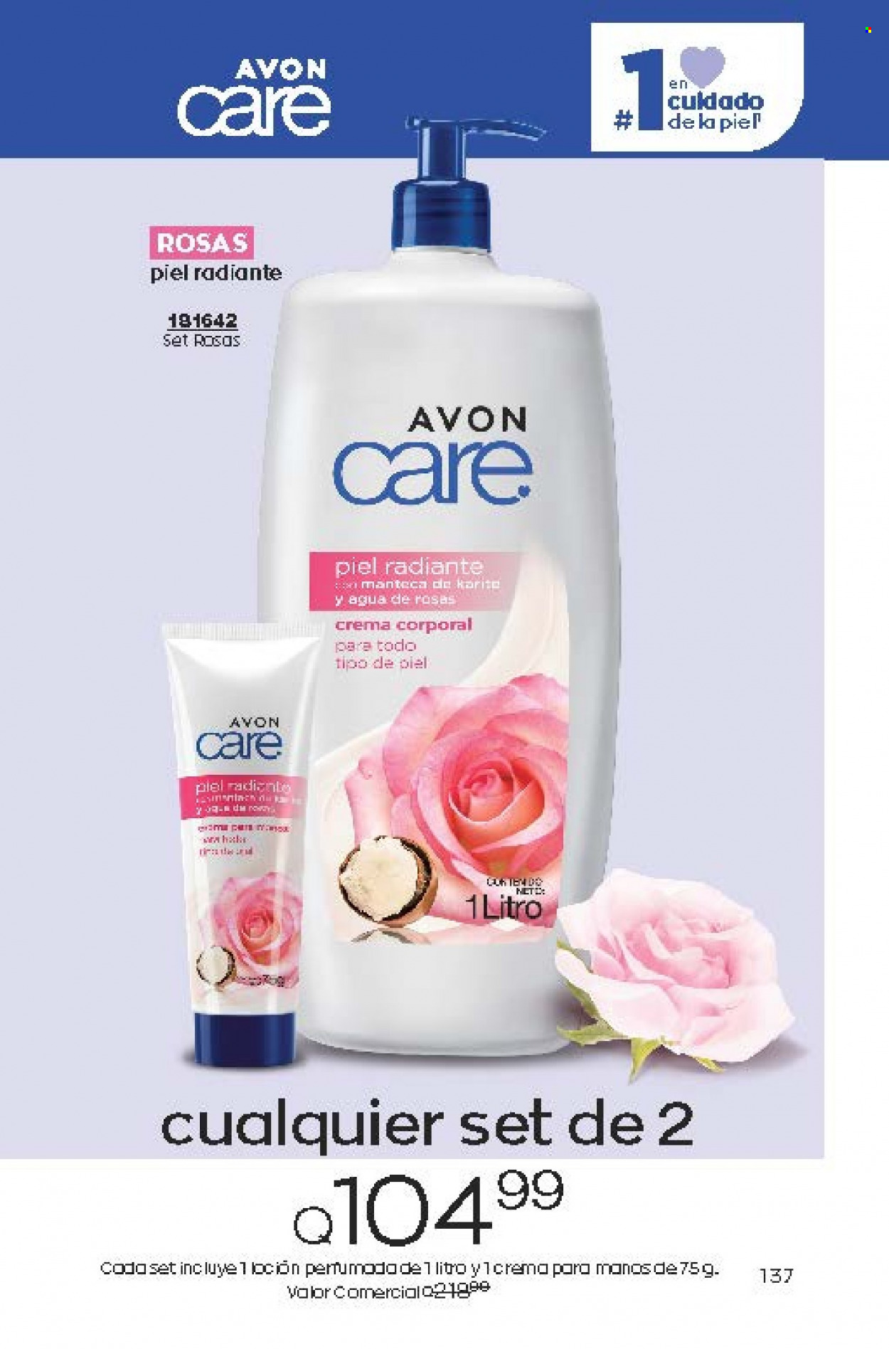 Catálogo Avon. Página 137