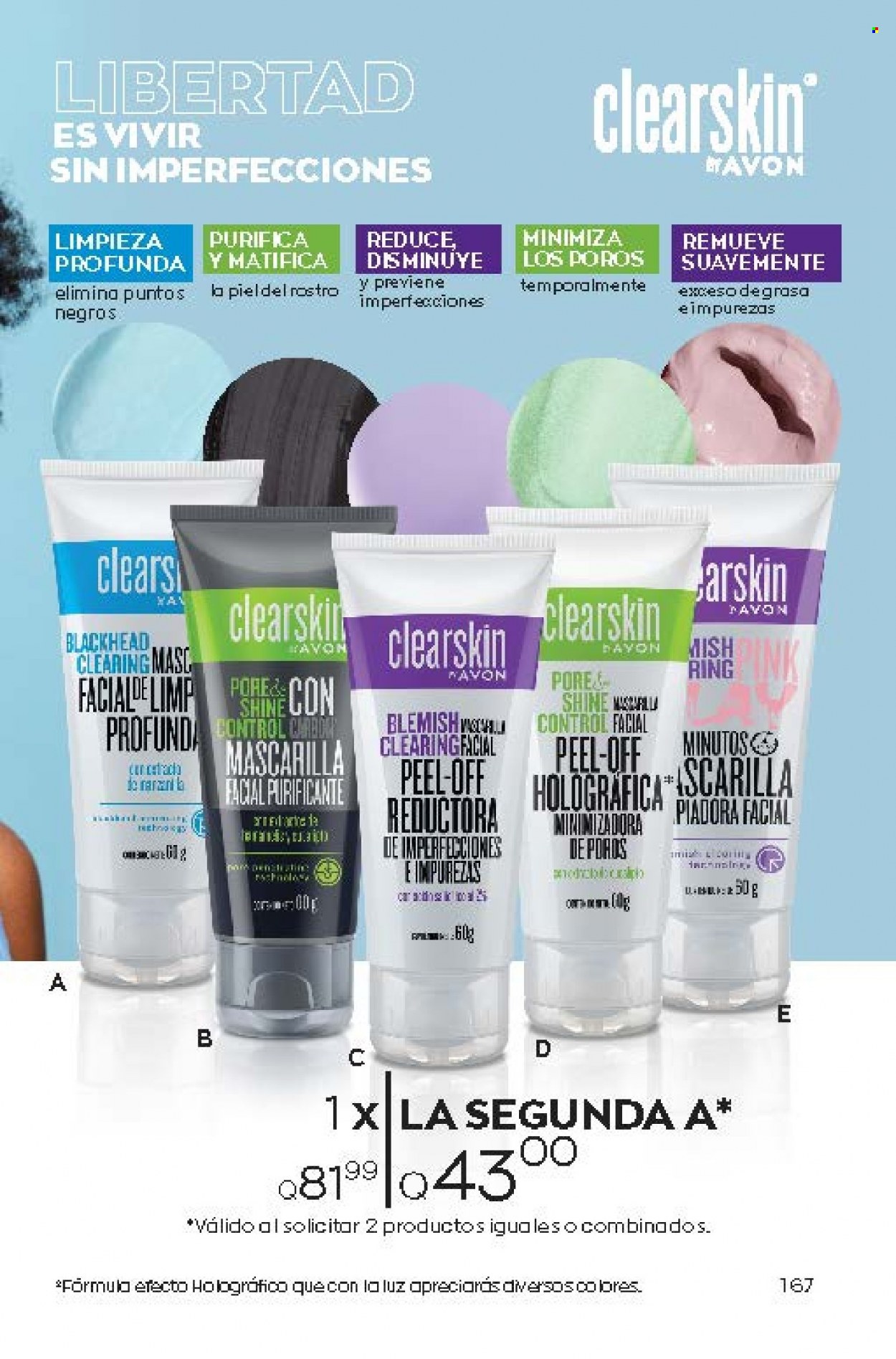 Catálogo Avon. Página 167