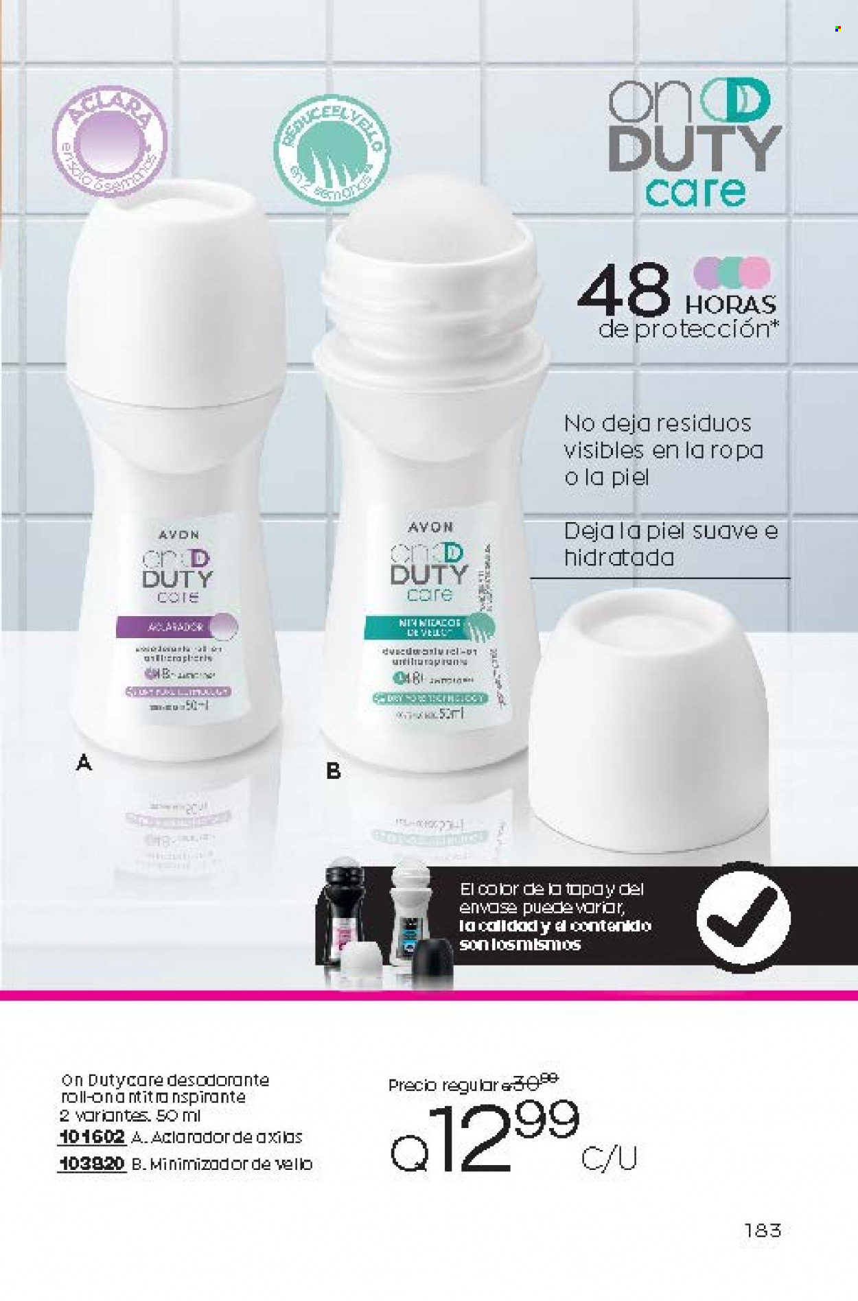 Catálogo Avon. Página 183