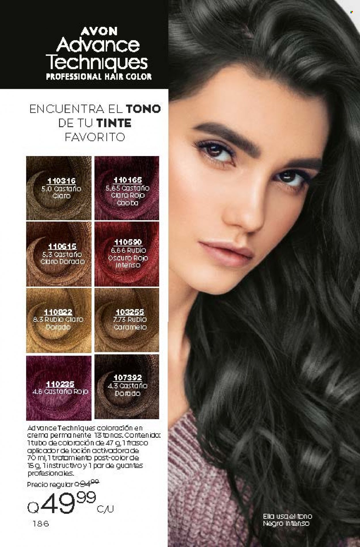 Catálogo Avon. Página 186