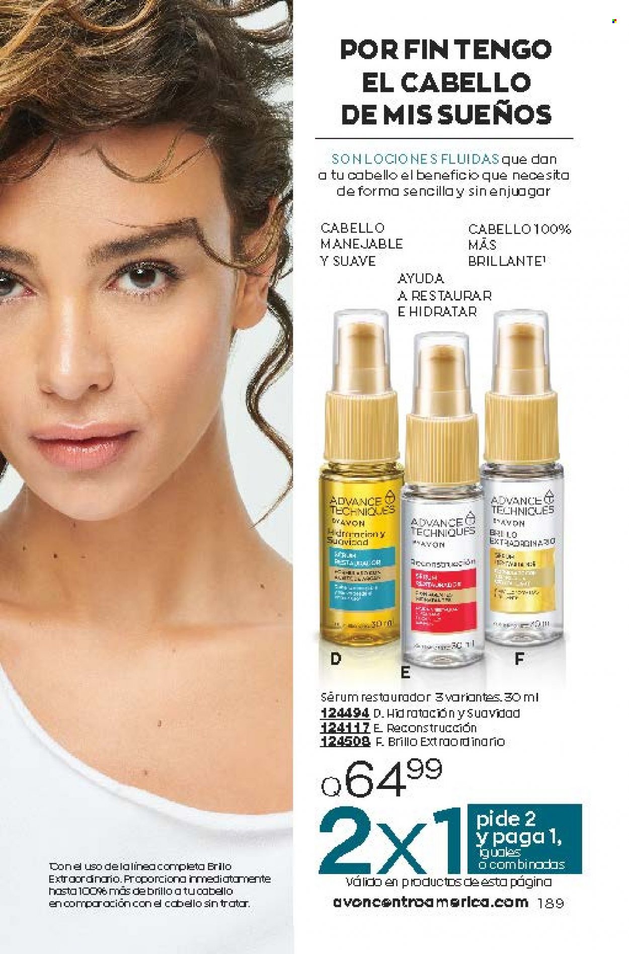 Catálogo Avon. Página 189