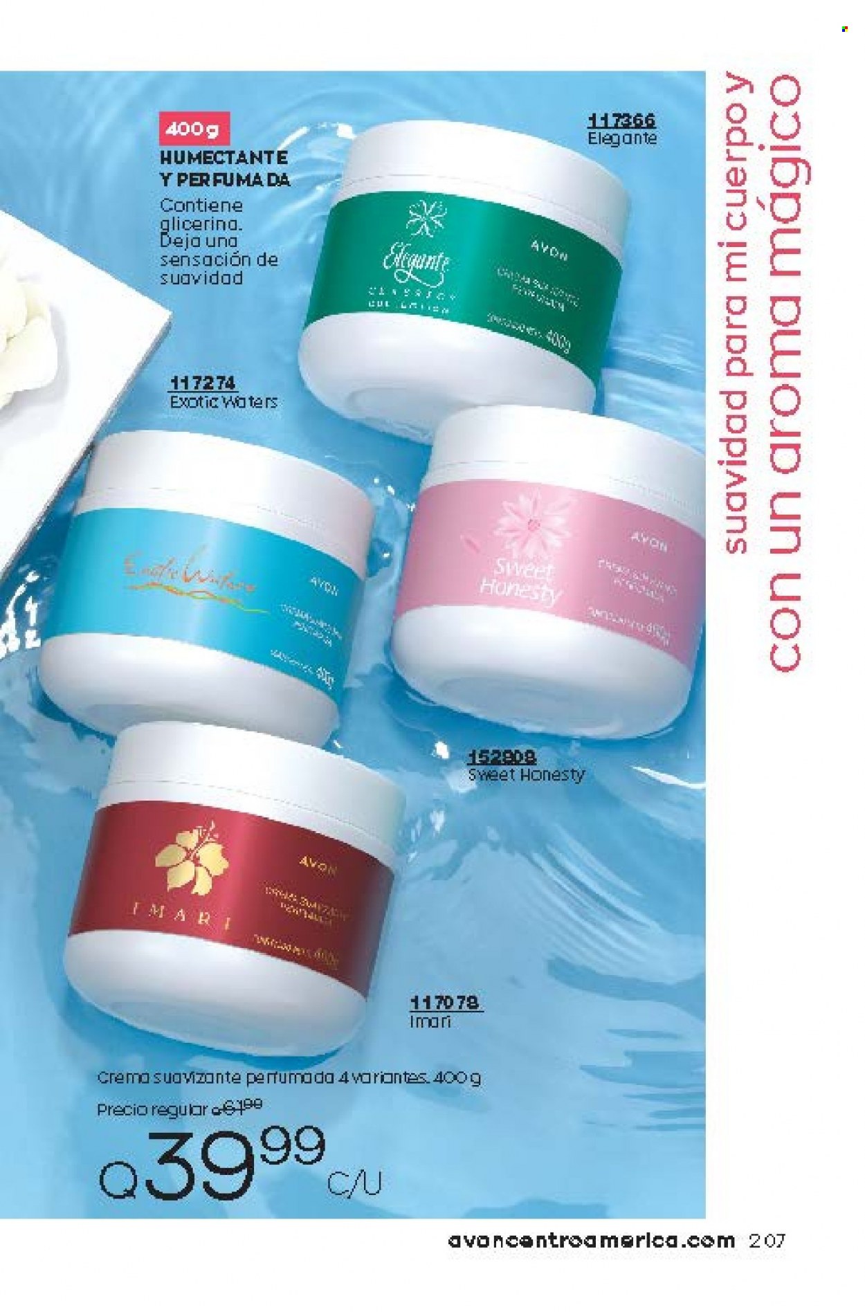 Catálogo Avon. Página 207
