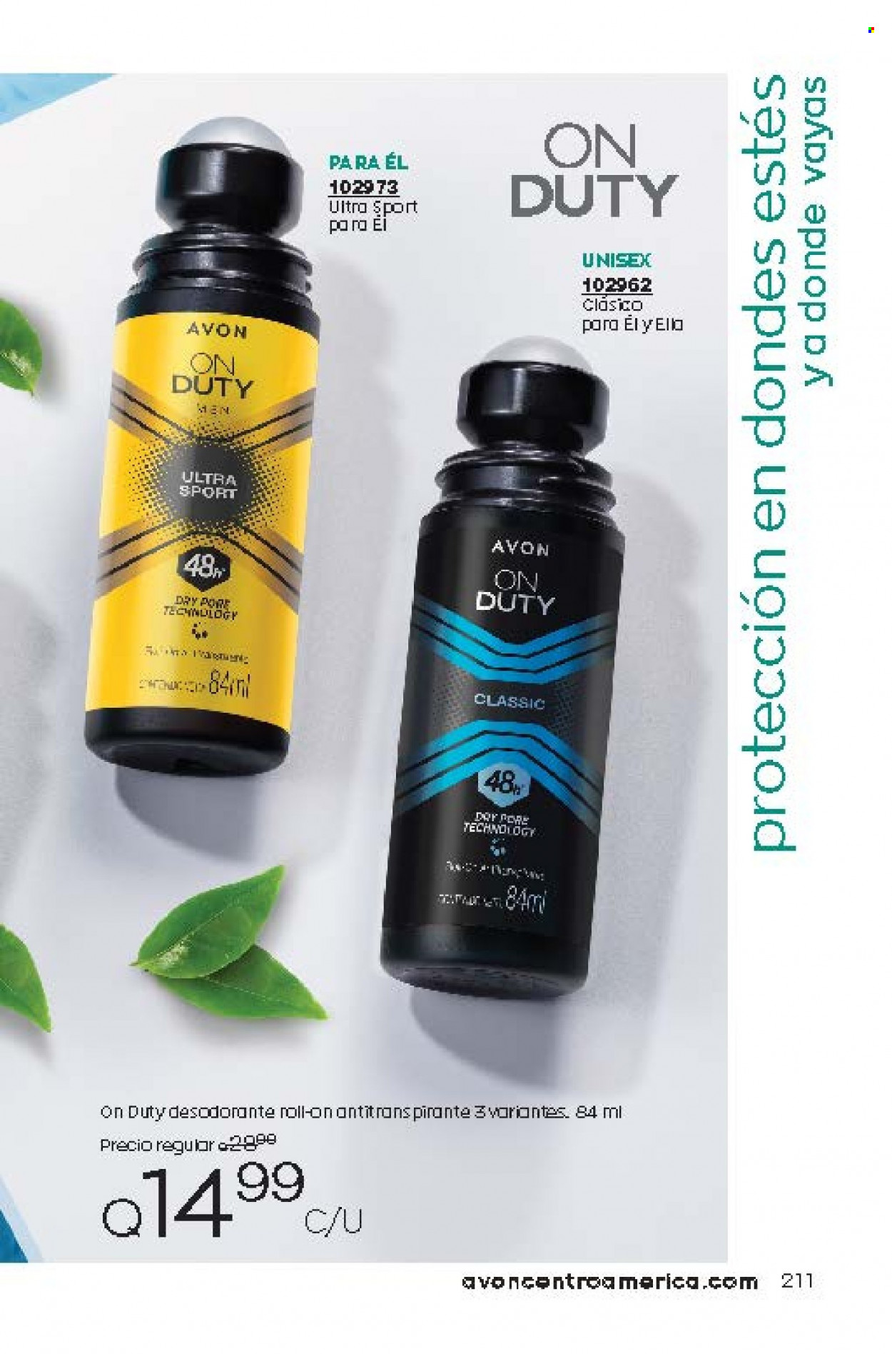 Catálogo Avon. Página 211